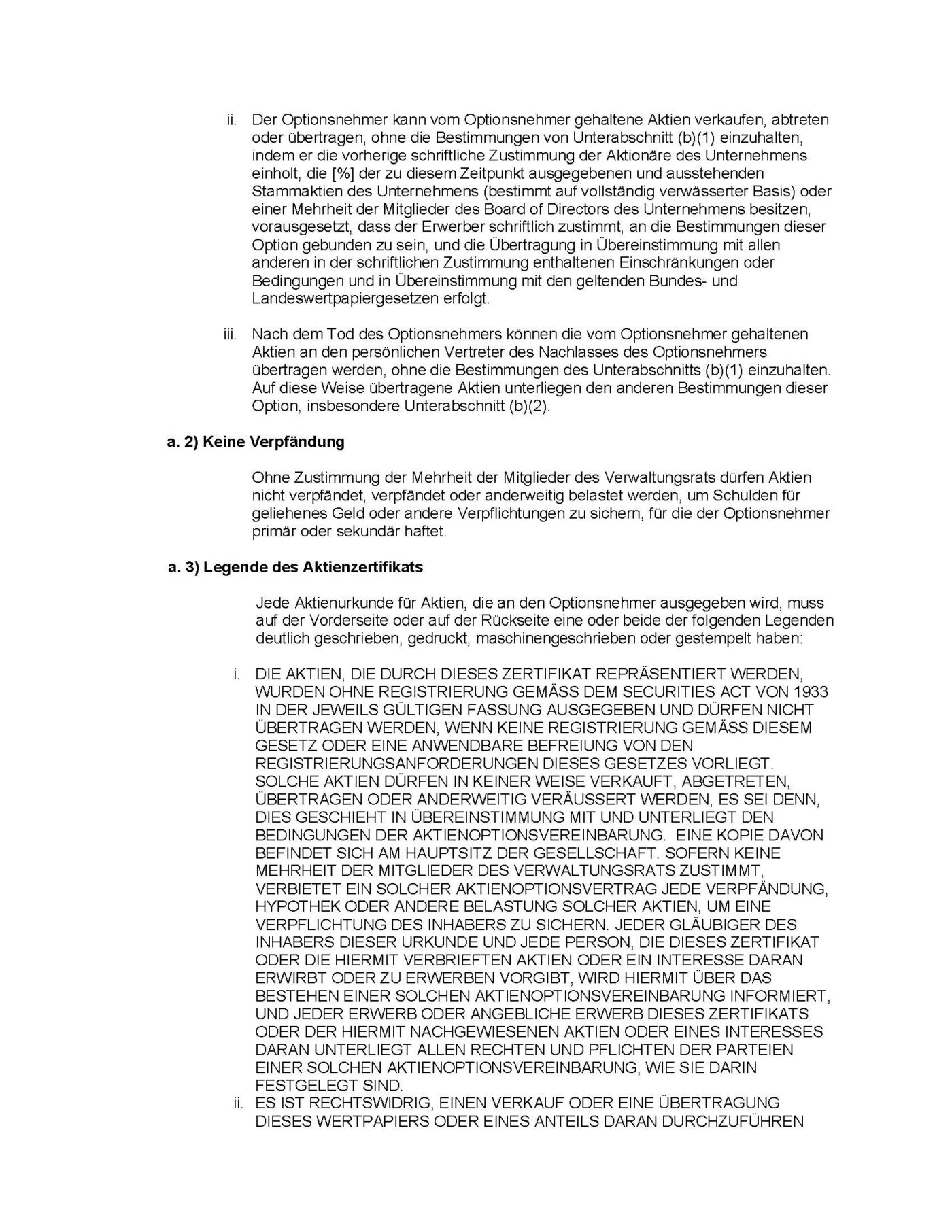 Aktienoption und Incentive-Plan – Bild 4