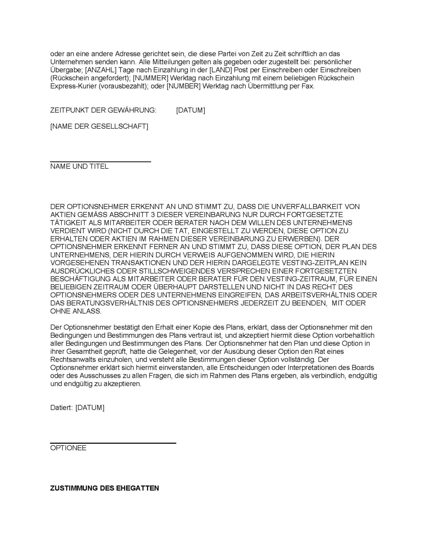 Aktienoption und Incentive-Plan – Bild 8