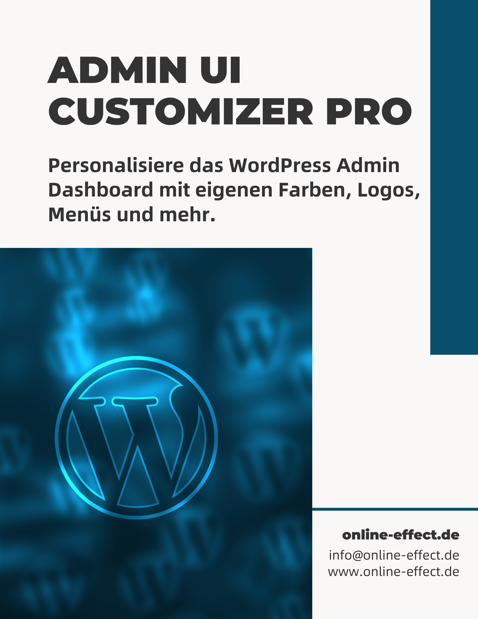 Admin UI Customizer Pro - WordPress Plugin