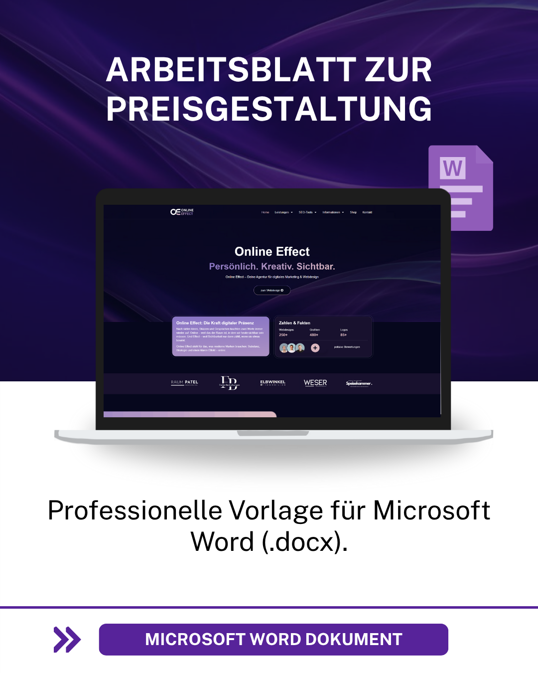 Arbeitsblatt zur Preisgestaltung