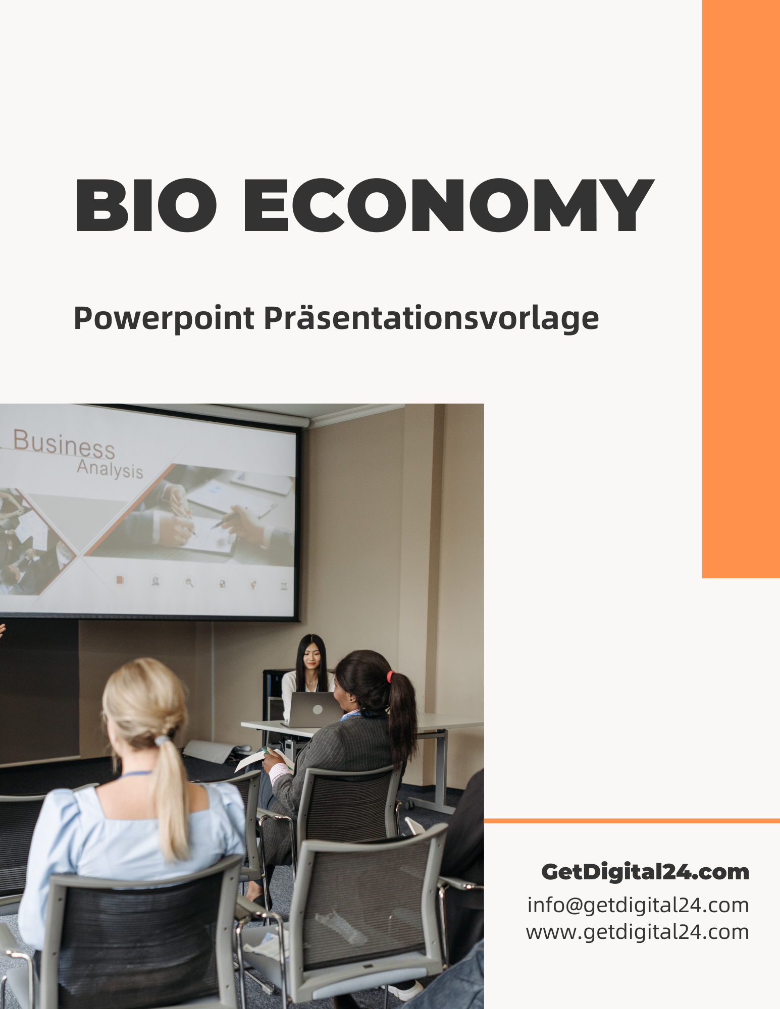 BIO Economy Vorlage für Powerpoint