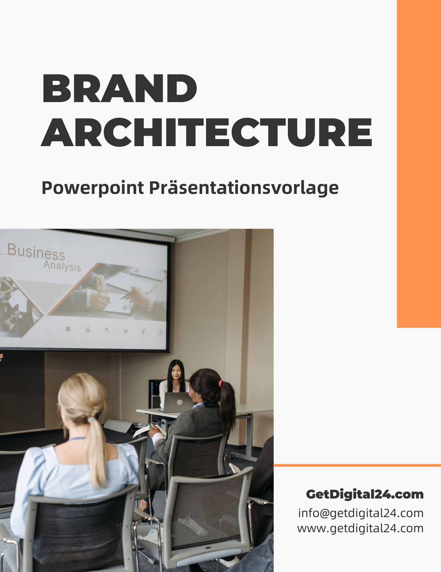Brand Architecture Vorlage für Powerpoint