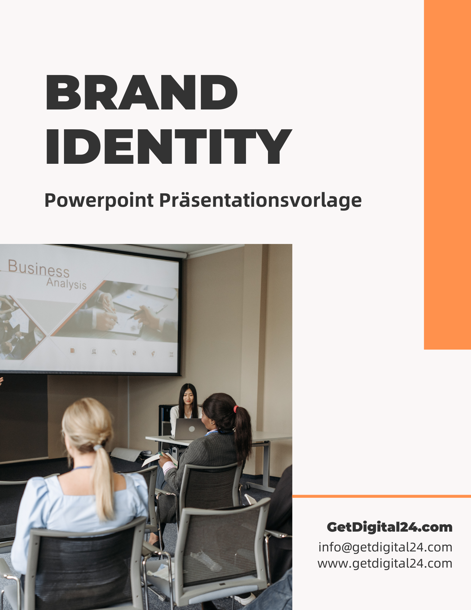 Brand Identity Vorlage für Powerpoint