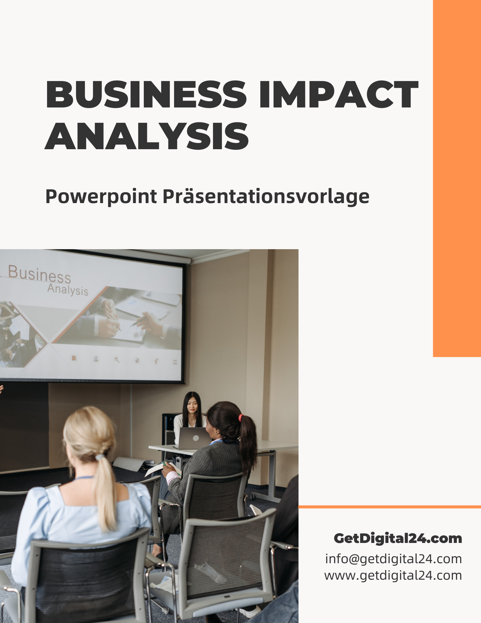 Business Impact Analysis Vorlage für Powerpoint