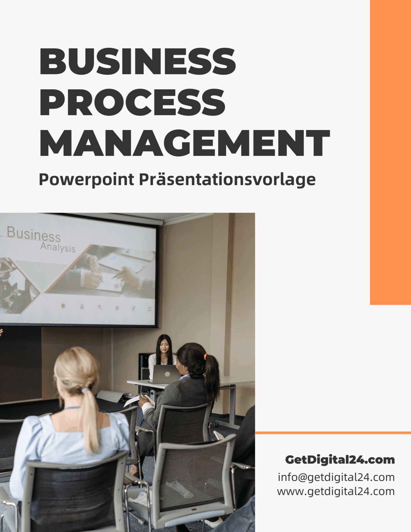Business Process Management - Vorlage für Powerpoint