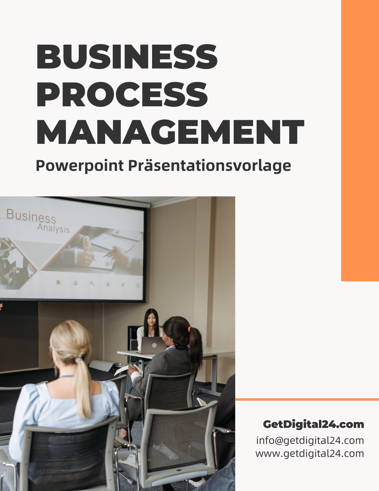 Business Process Management - Vorlage für Powerpoint