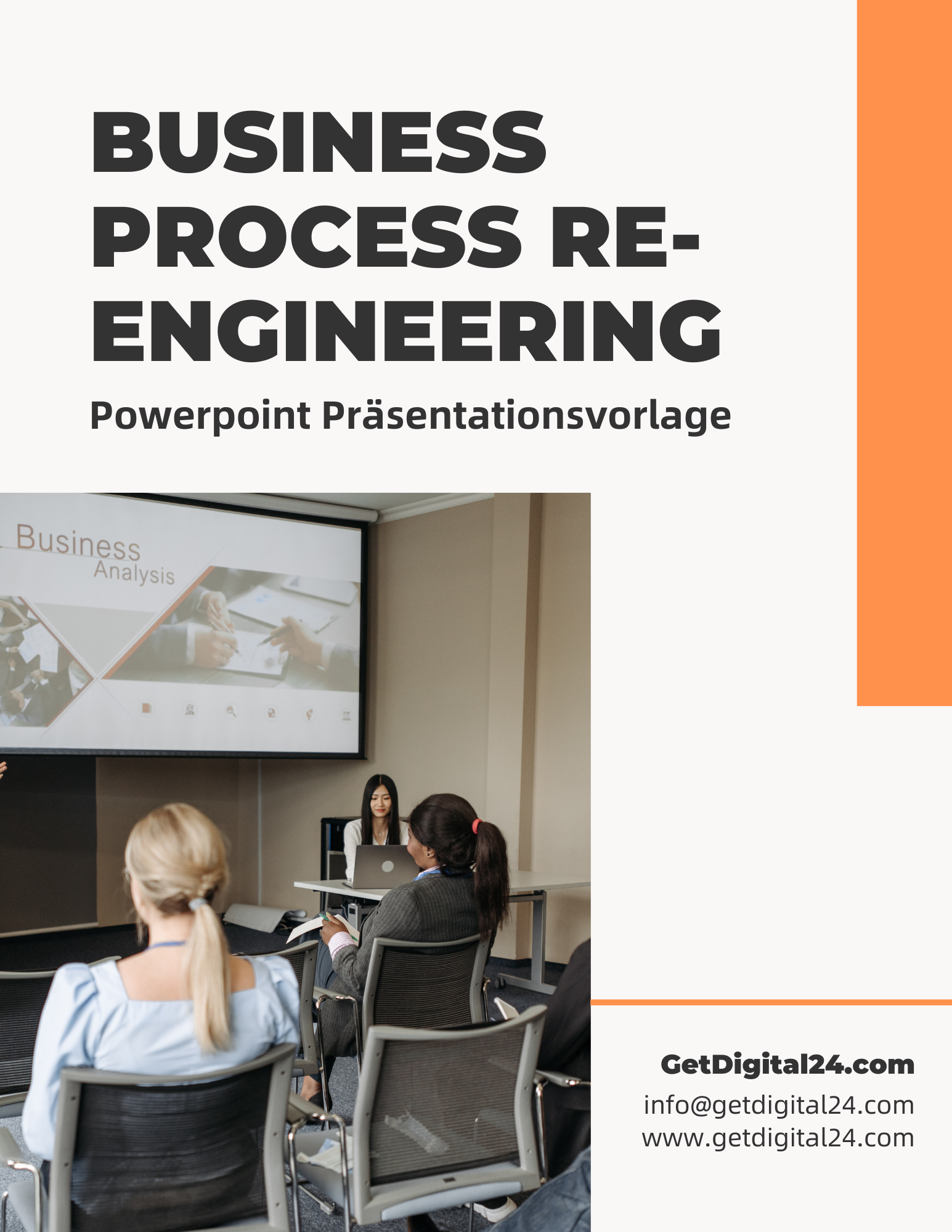 Business Process Re-Engineering - Vorlage für Powerpoint