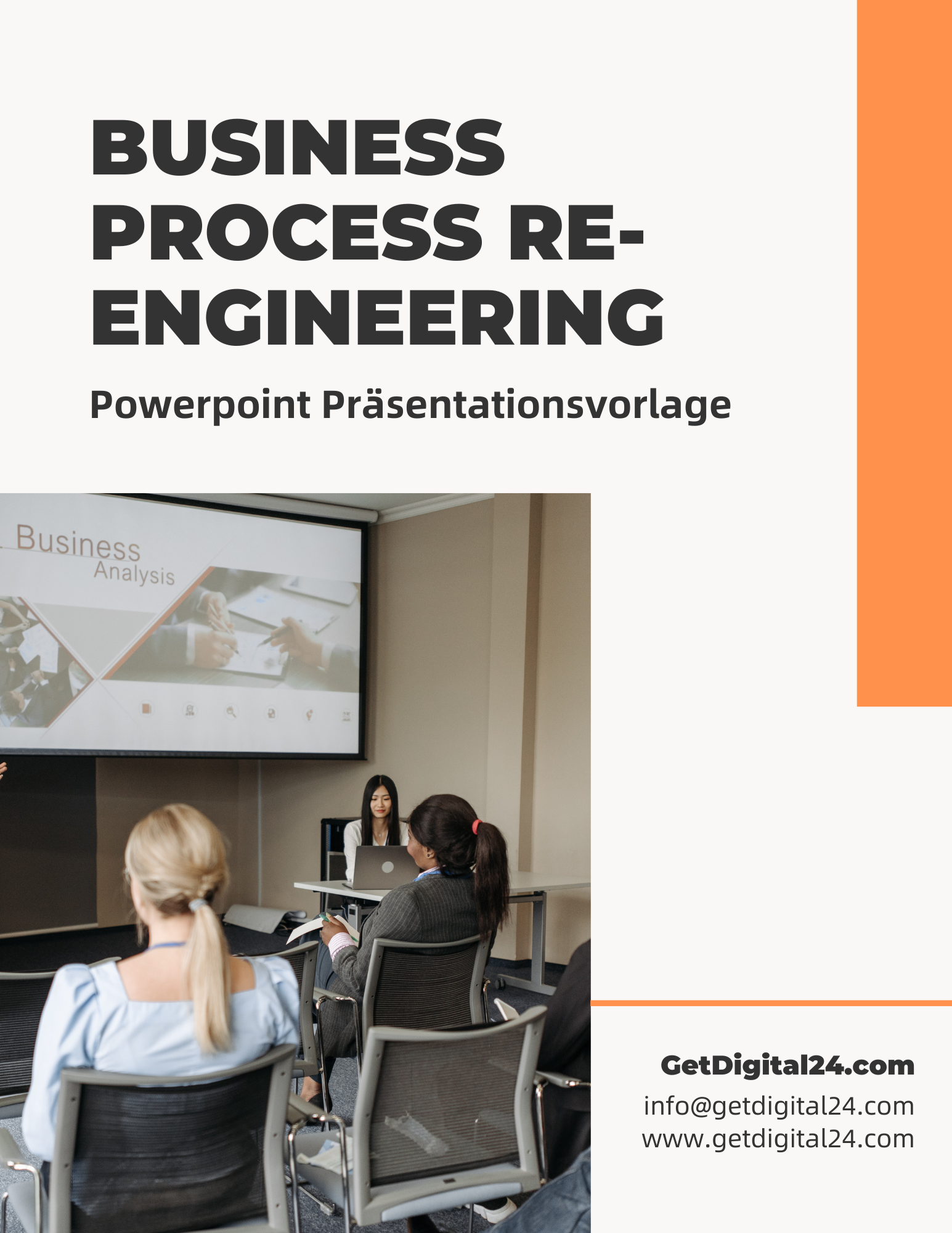 Business Process Re-Engineering Vorlage für Powerpoint