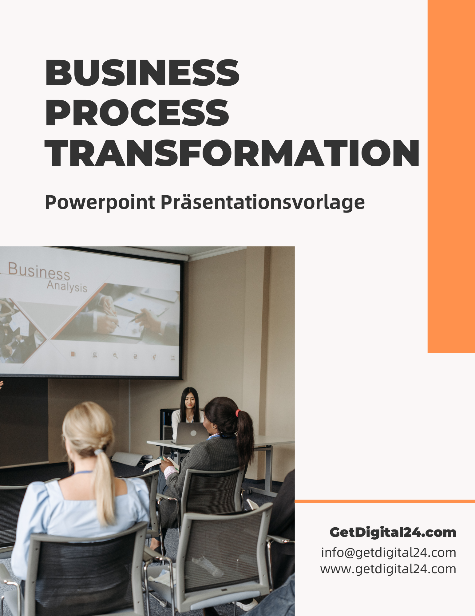 Business Process Transformation Vorlage für Powerpoint
