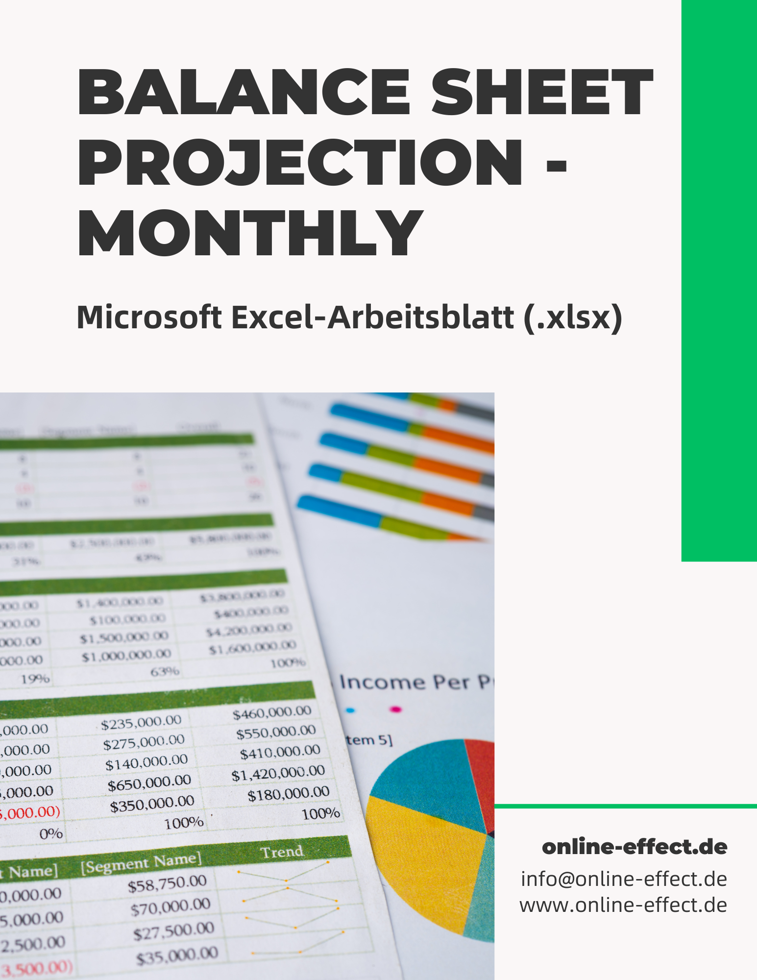 Balance Sheet Projection - Monthly