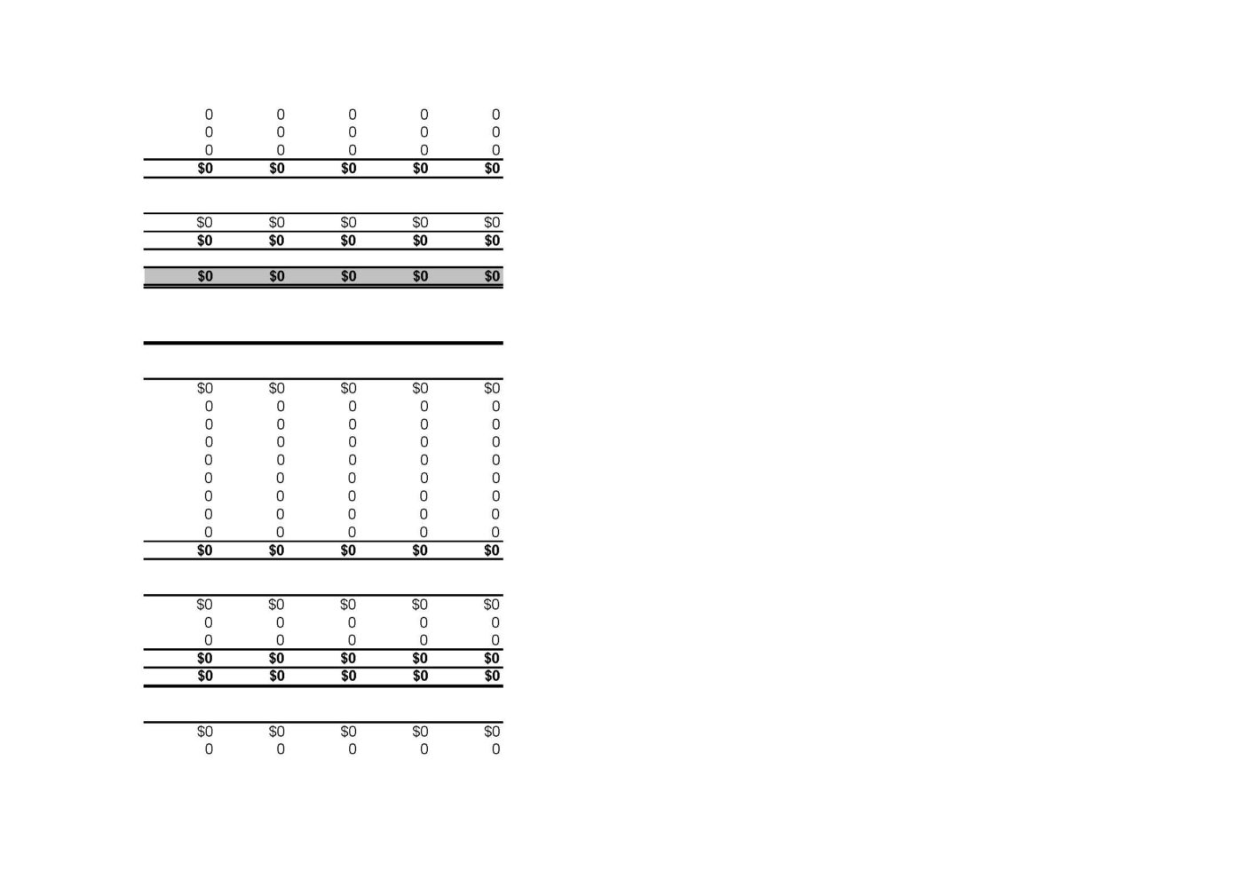 Balance Sheet Projection - Monthly – Bild 6