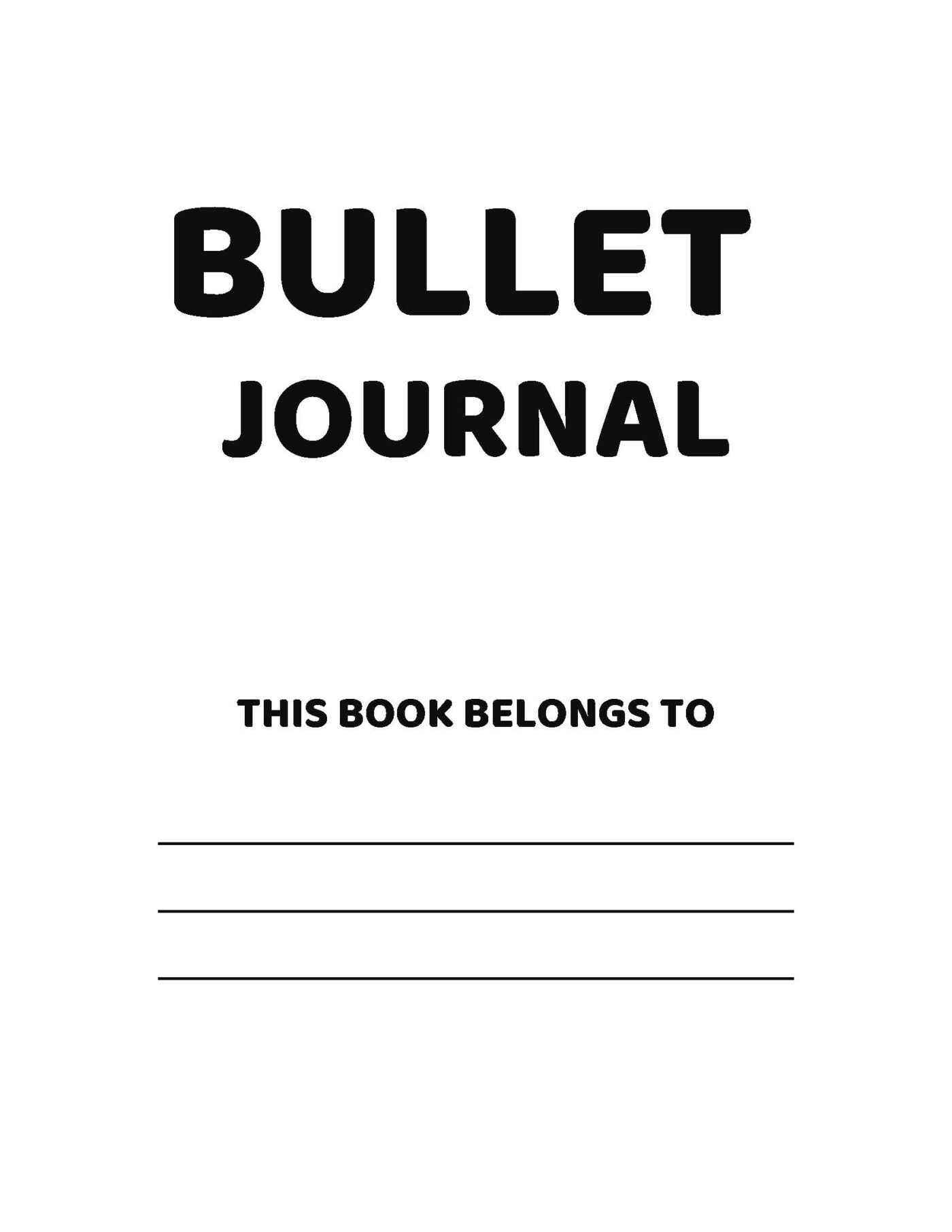 Bullet Journal – Bild 2