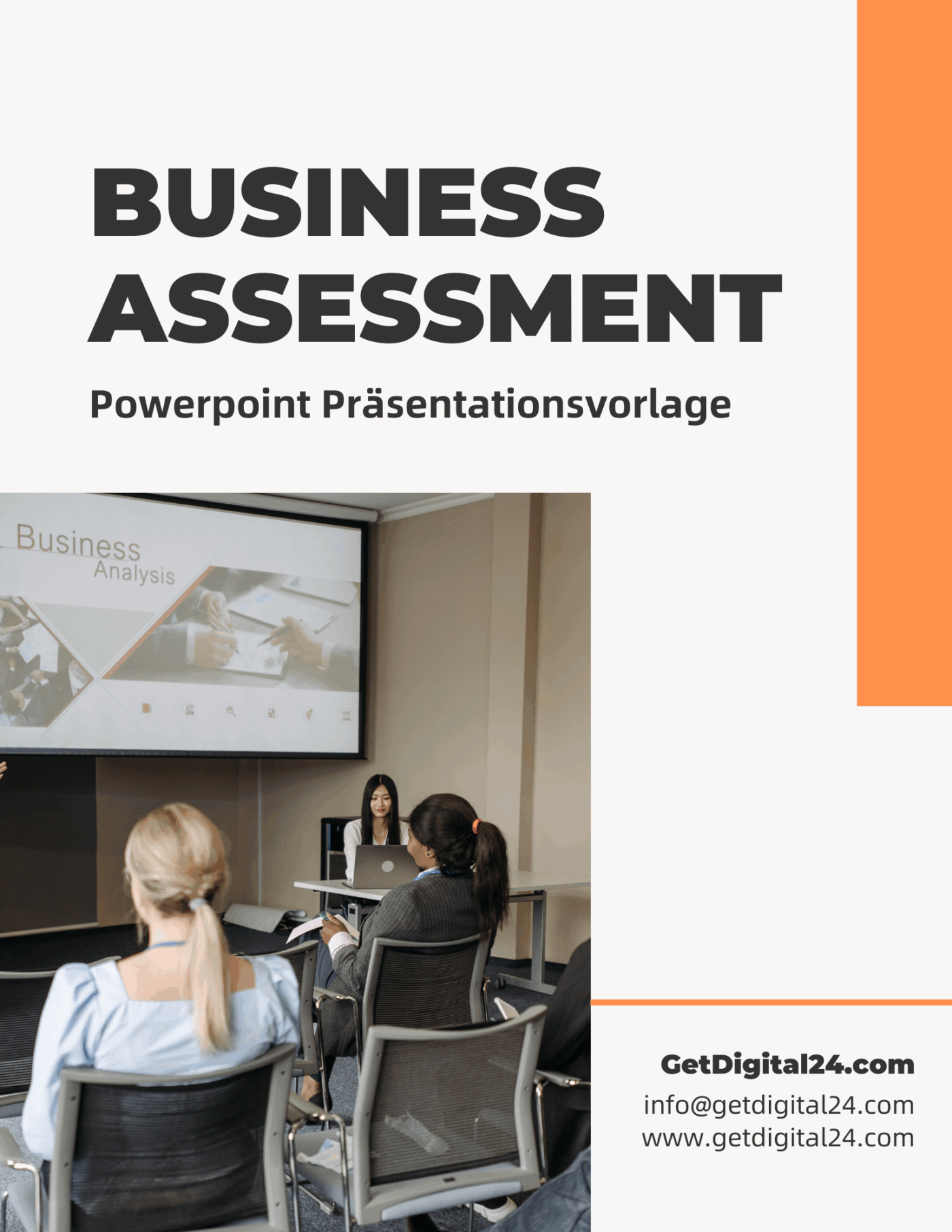 Business Assessment Vorlage für Powerpoint