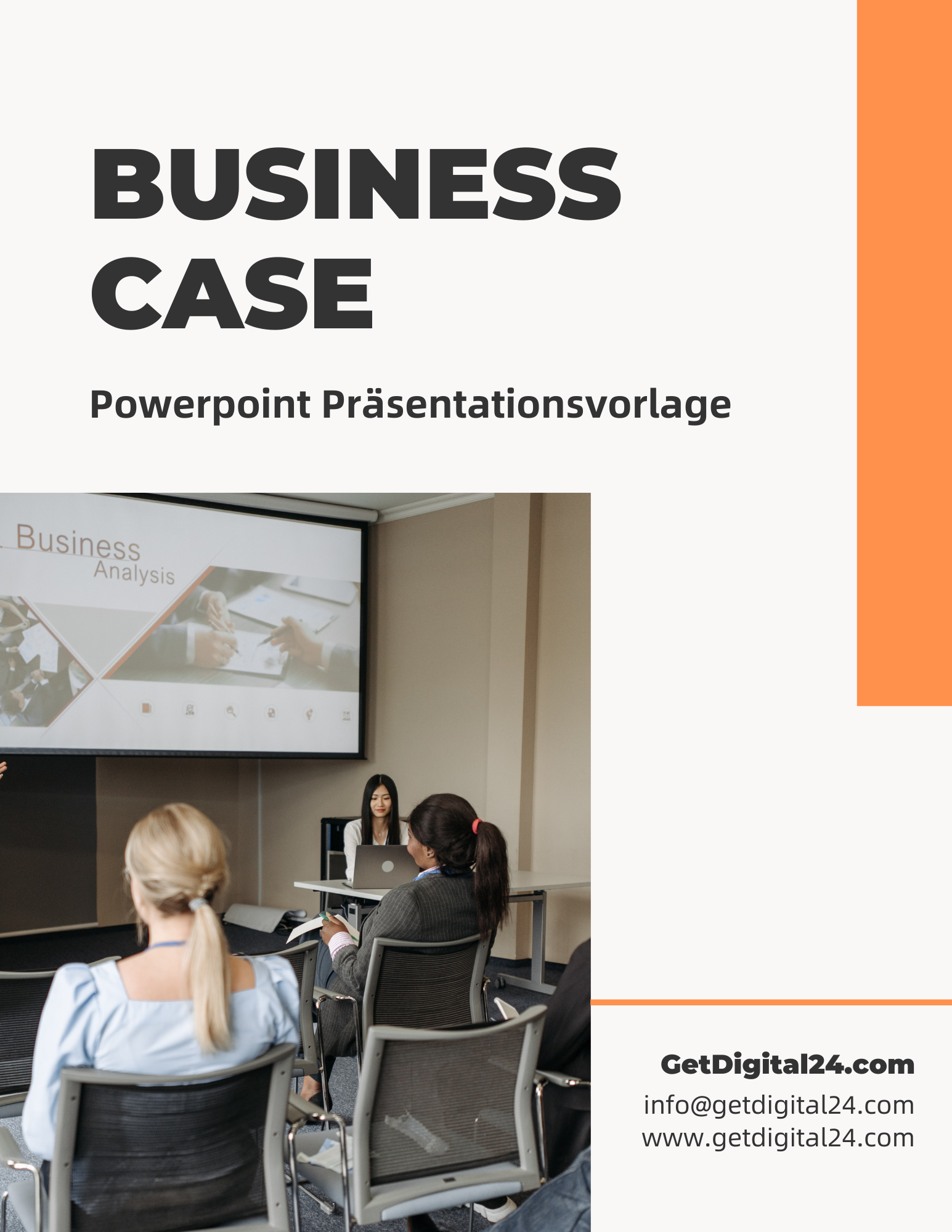 Business Case Vorlage für Powerpoint