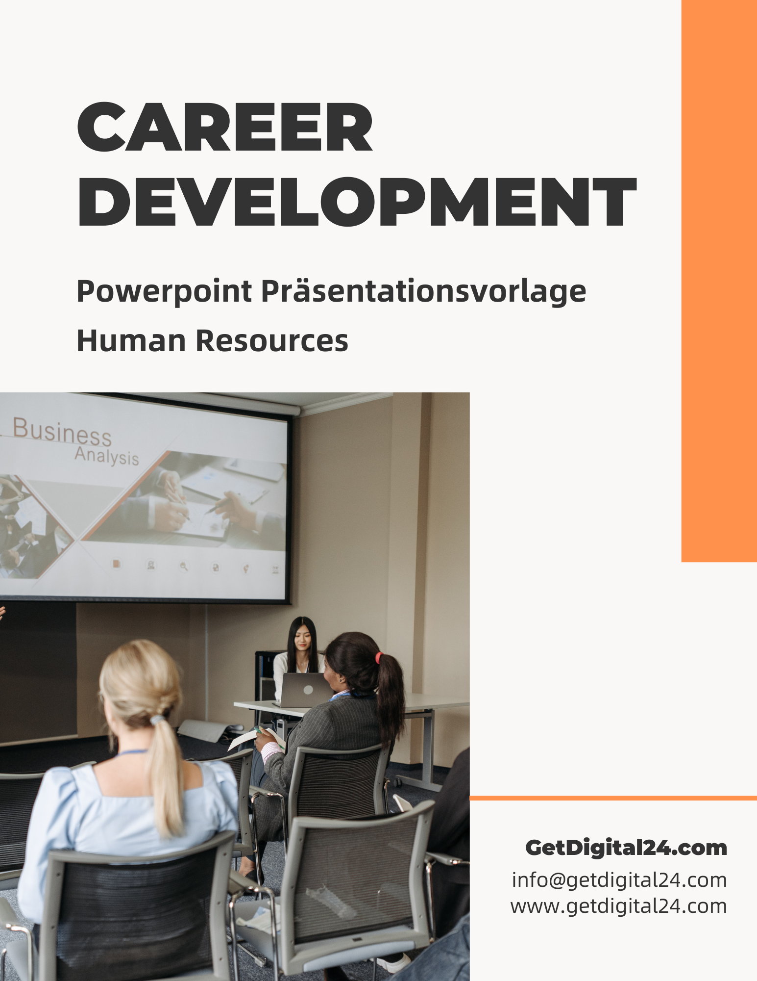 Career Development Vorlage für Powerpoint