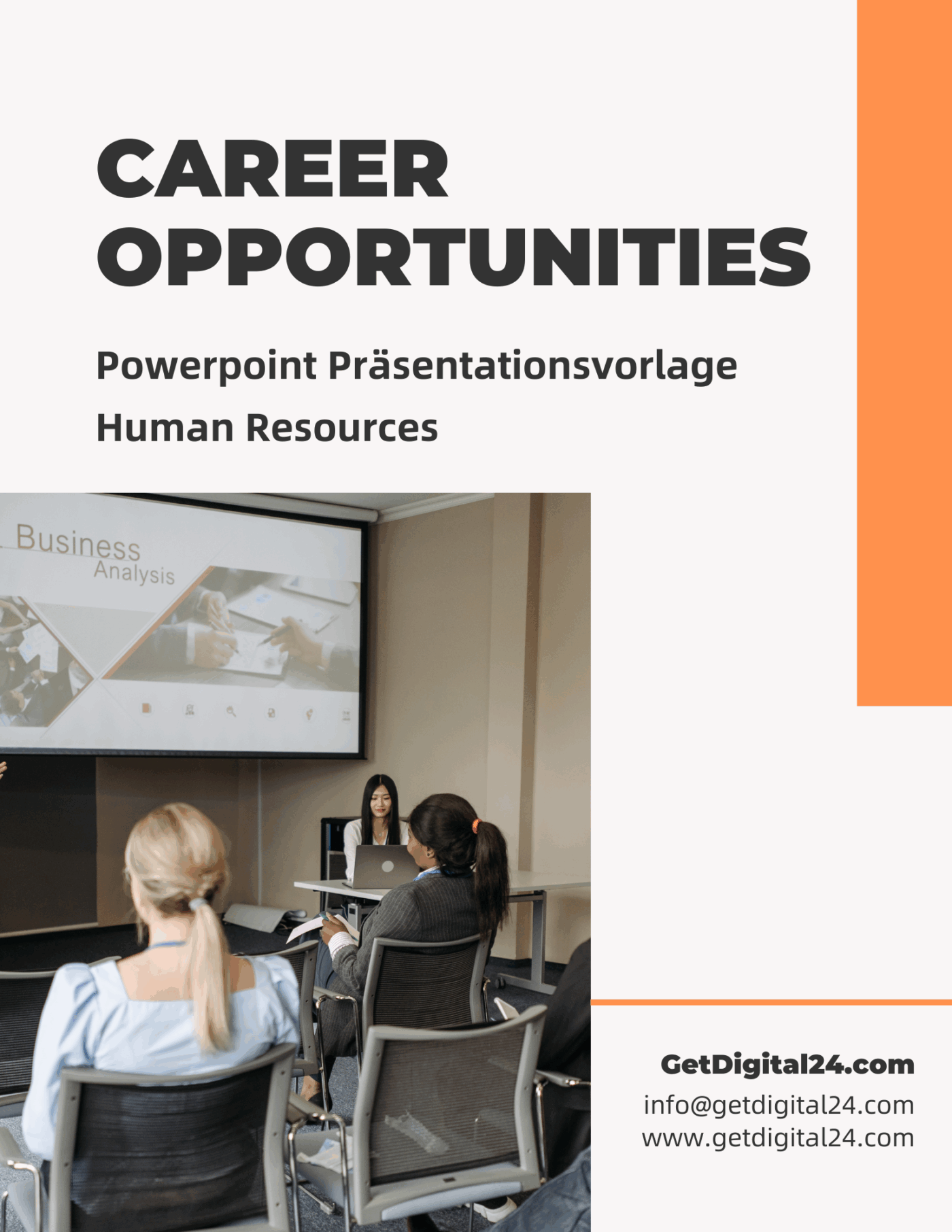 Career Opportunities Vorlage für Powerpoint