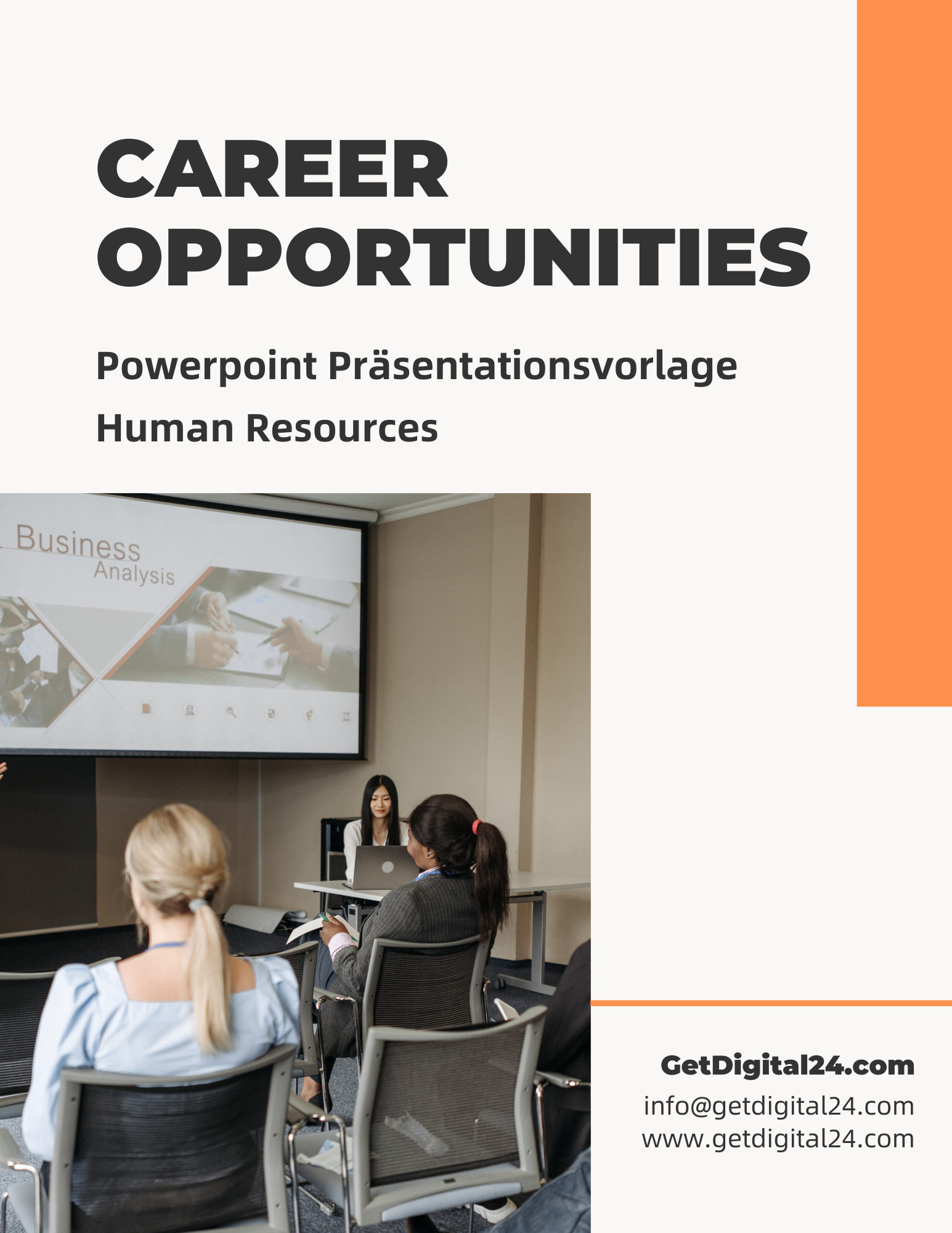 Career Opportunities Vorlage für Powerpoint