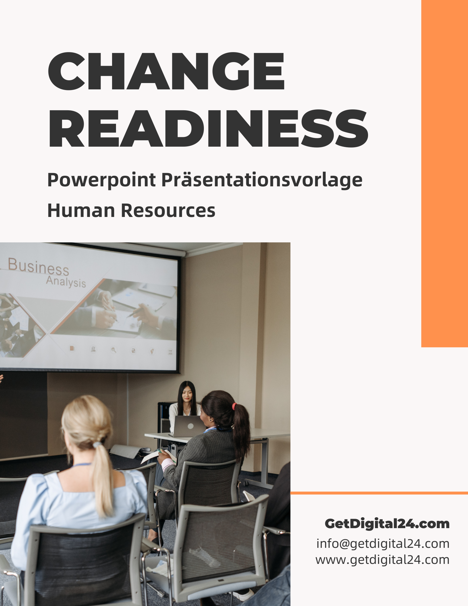 Change Readiness Vorlage für Powerpoint