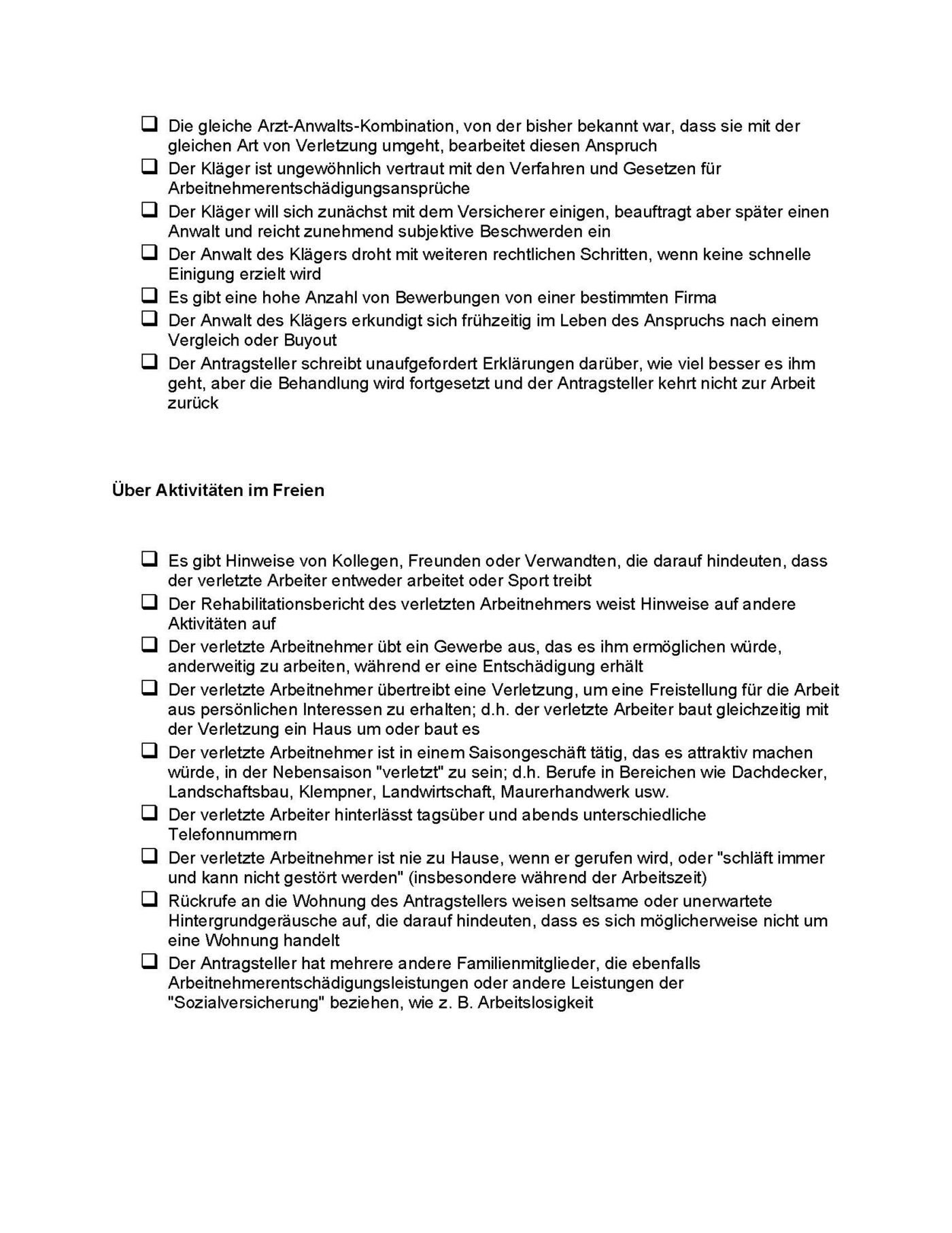 Checkliste Entschädigungsansprüche von Arbeitnehmern - Microsoft Word-Dokument (.docx) – Bild 10
