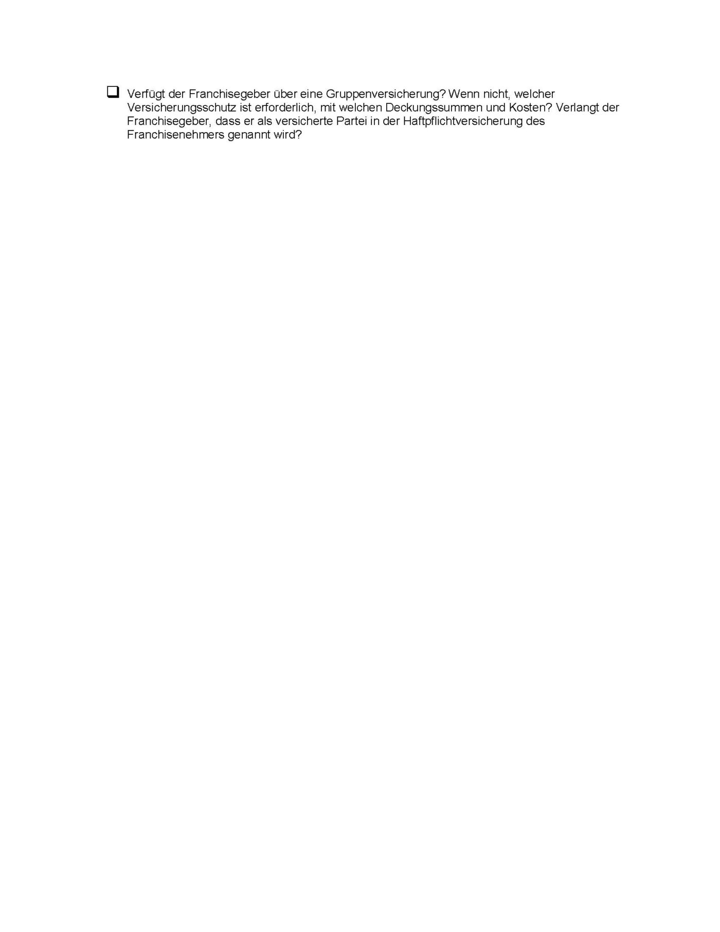 Checkliste Franchise Microsoft Word-Dokument (.docx) – Bild 4
