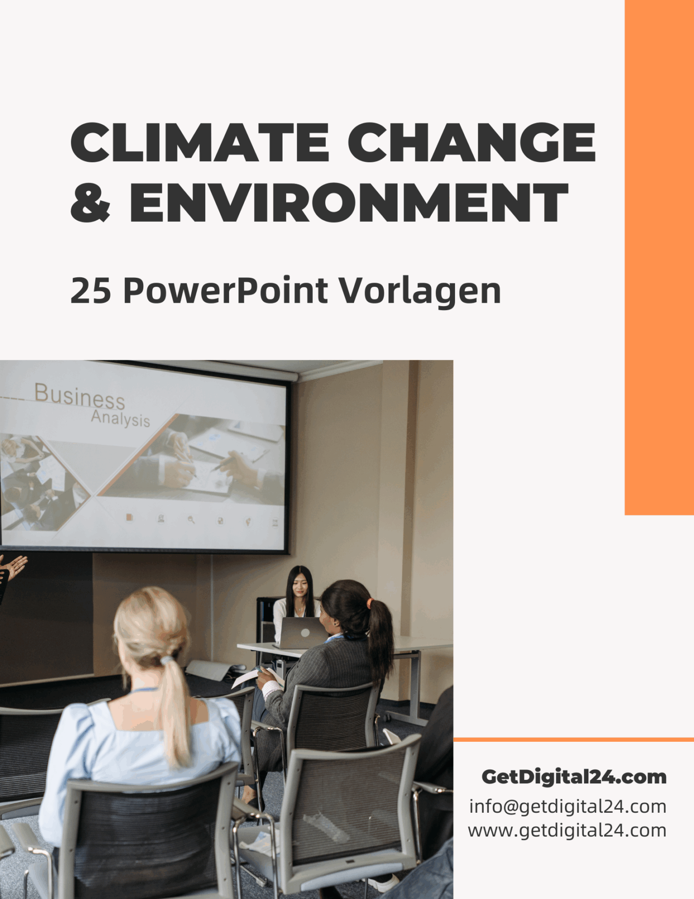 Climate Change & Environment - 25 PowerPoint Vorlagen mit 155 Slides