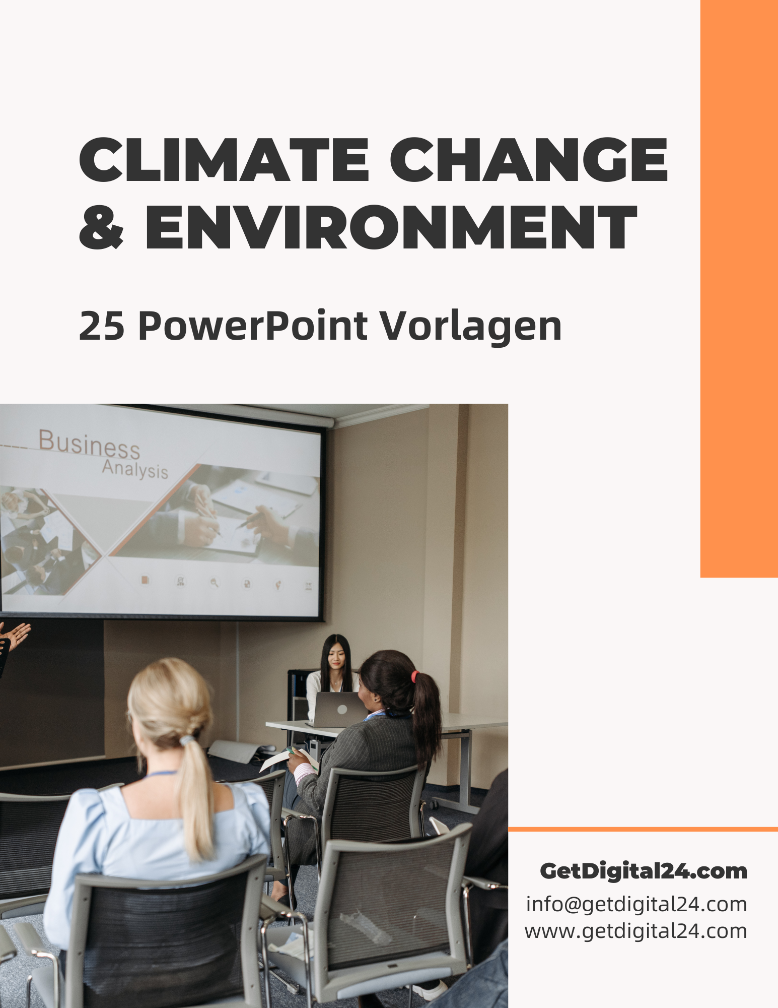 Climate Change & Environment - 25 PowerPoint Vorlagen mit 155 Slides