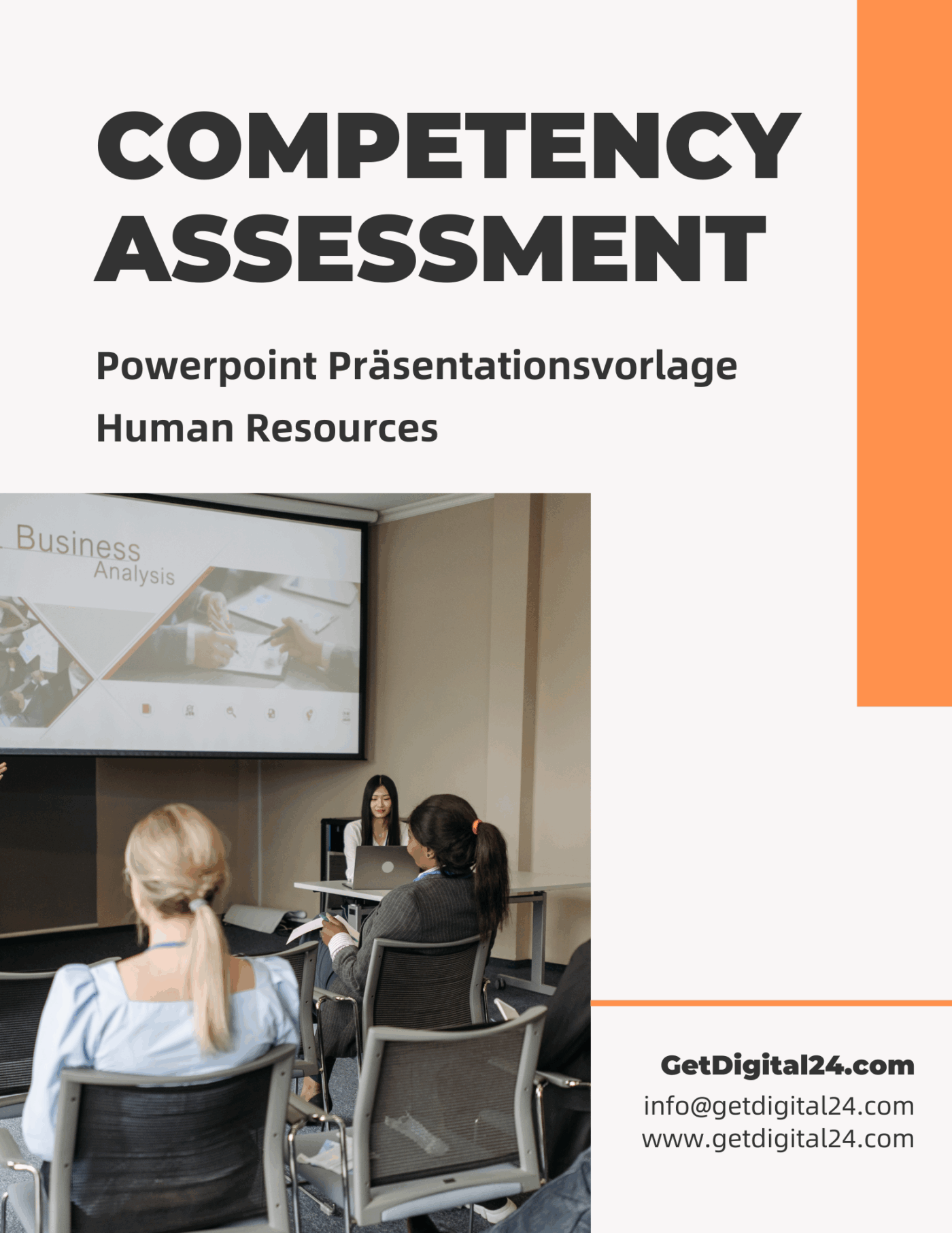Competency Assessment Vorlage für Powerpoint