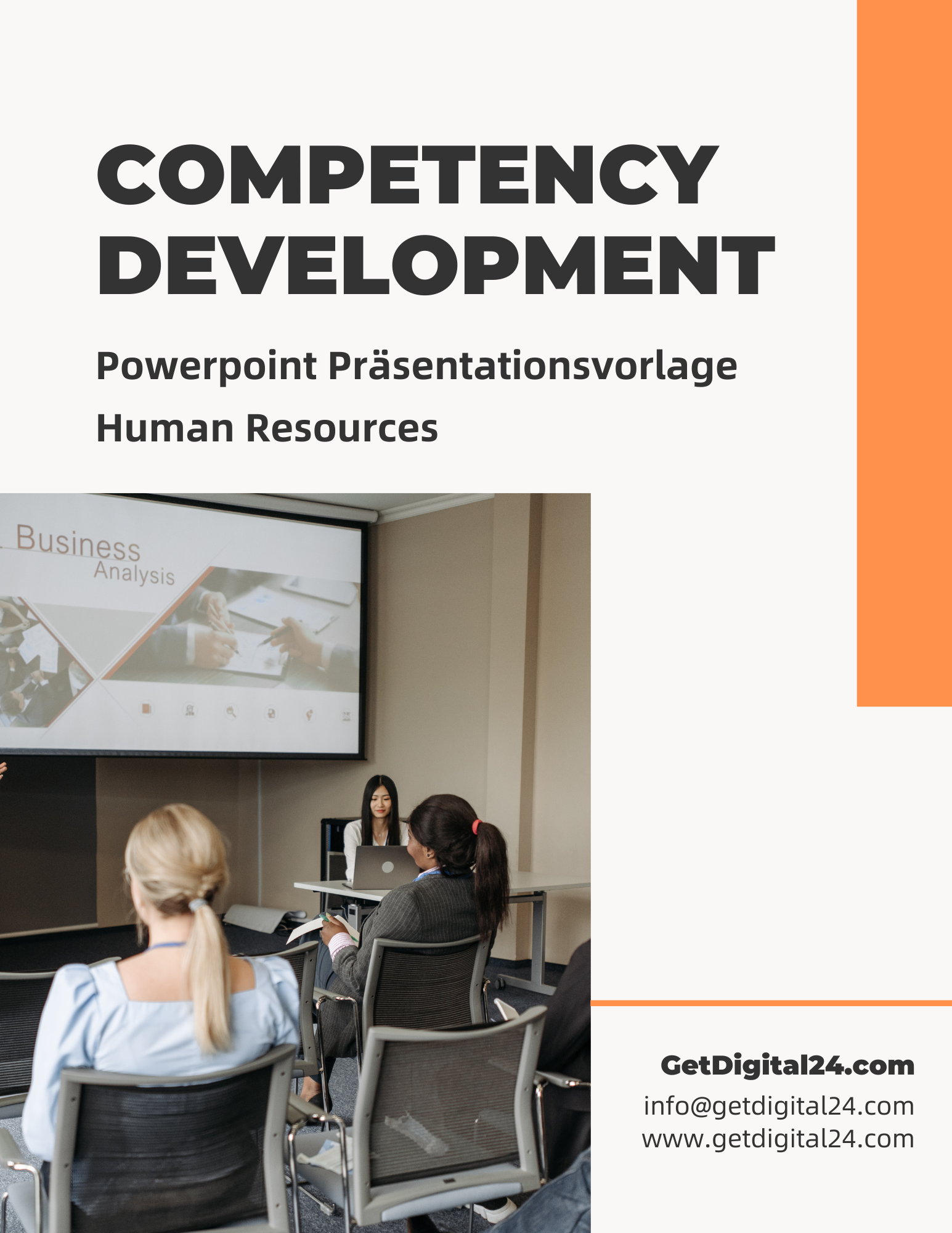 Competency Development Vorlage für Powerpoint