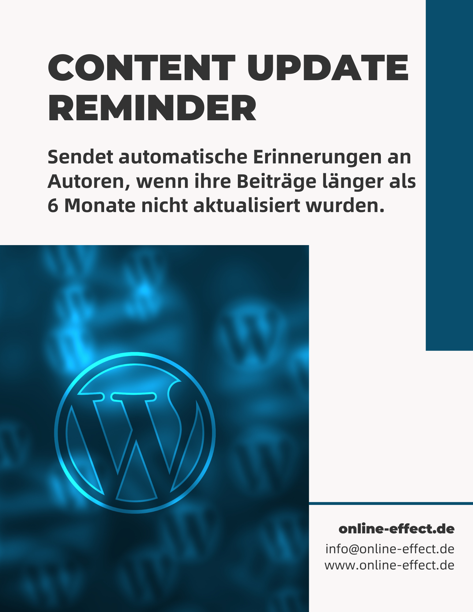 Content Update Reminder - WordPress Plugin