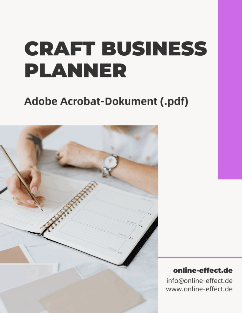 Craft Business Planner