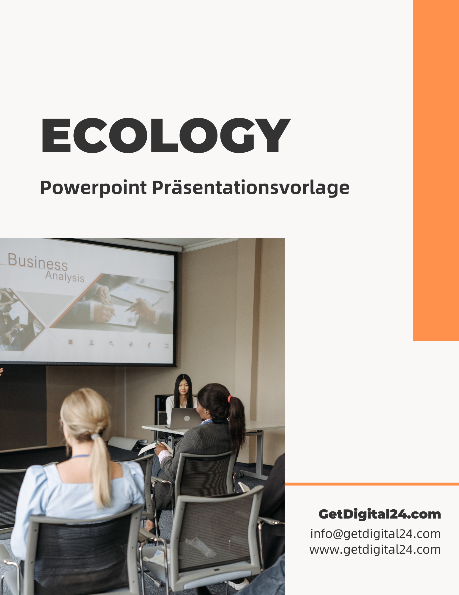 Ecology - Vorlage für Powerpoint