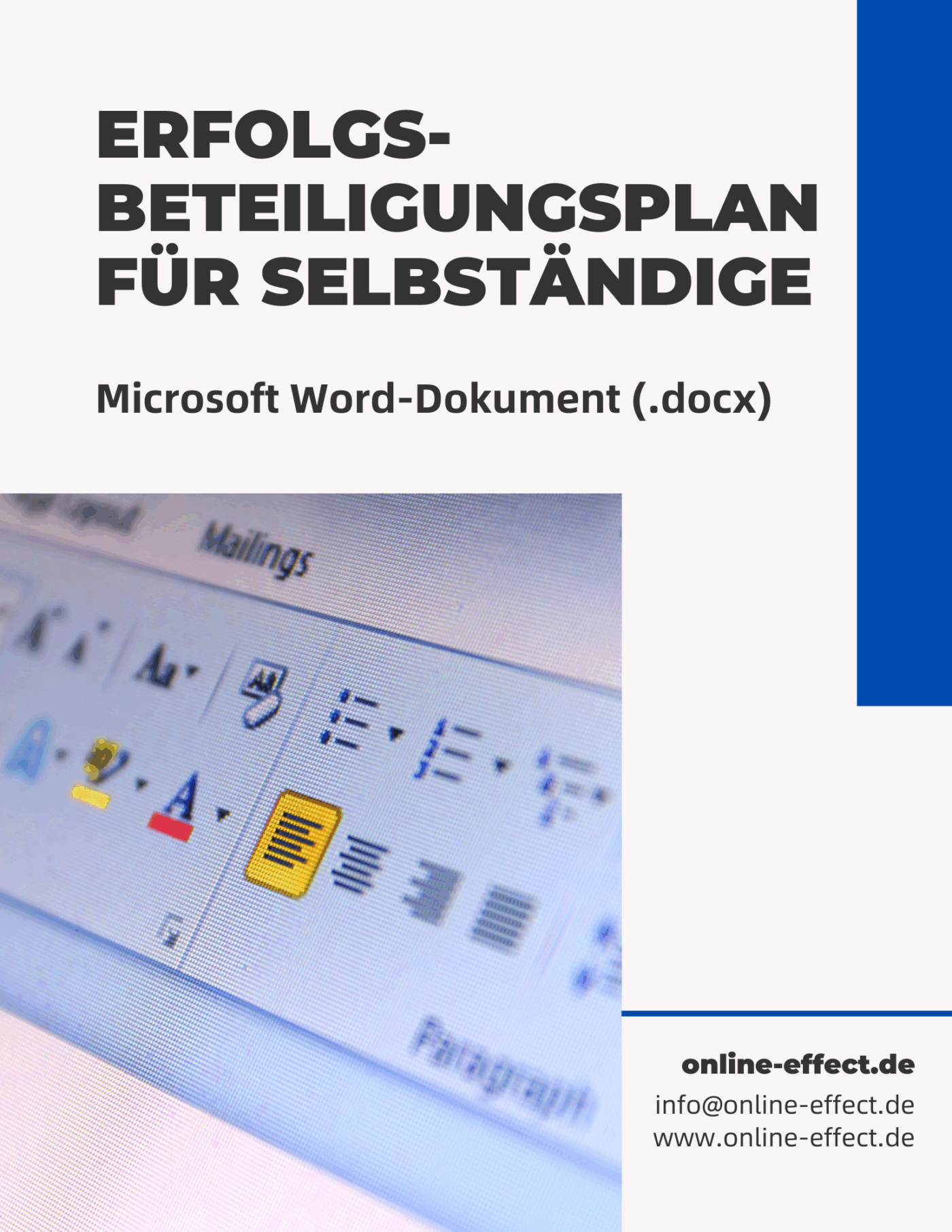 Erfolgsbeteiligungsplan für Selbständige