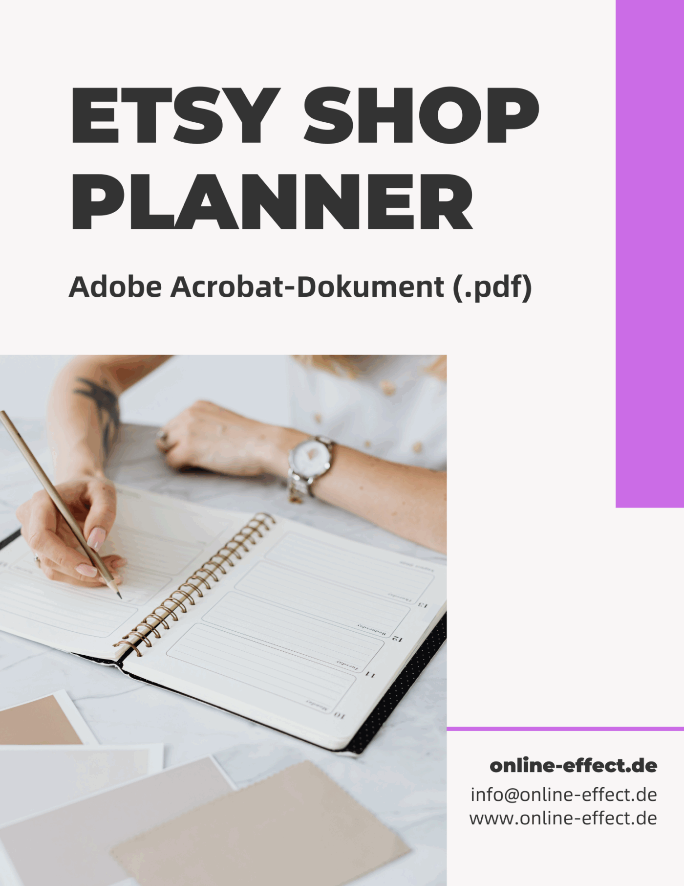 Etsy Shop Planner