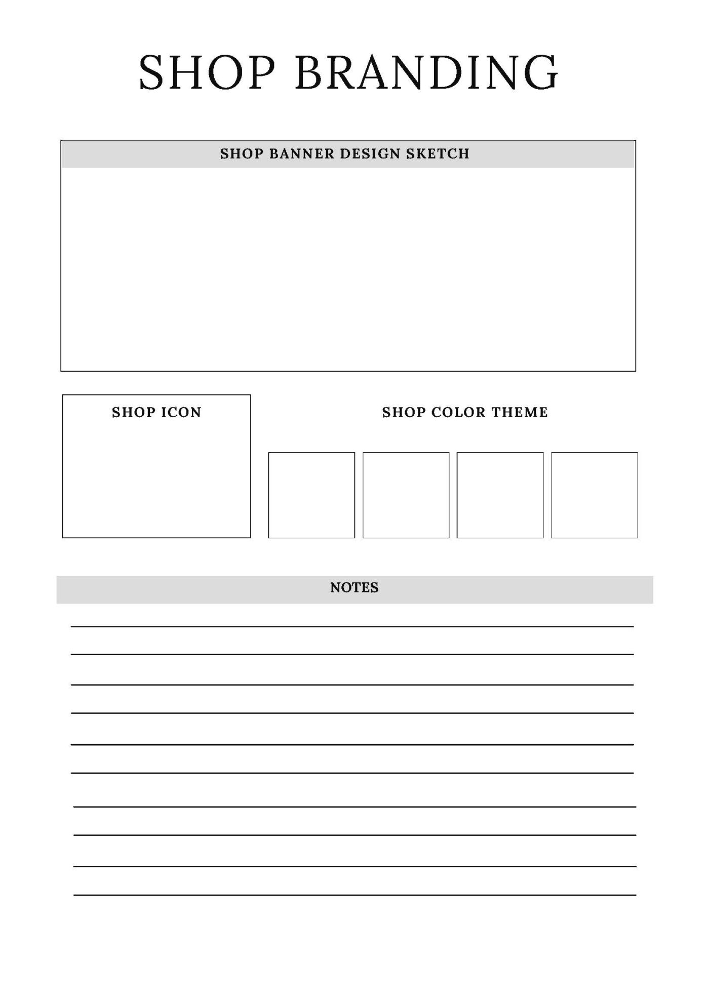 Etsy Shop Planner – Bild 14