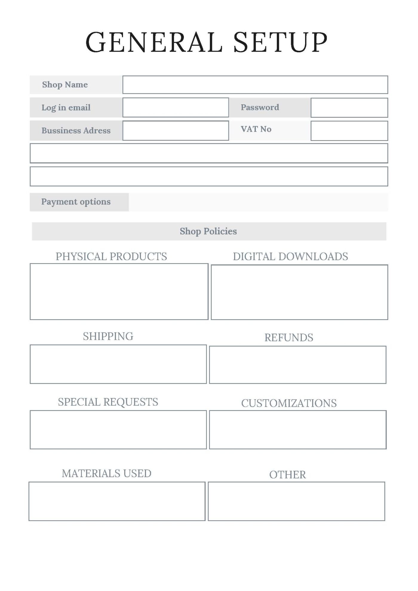 Etsy Shop Planner – Bild 15