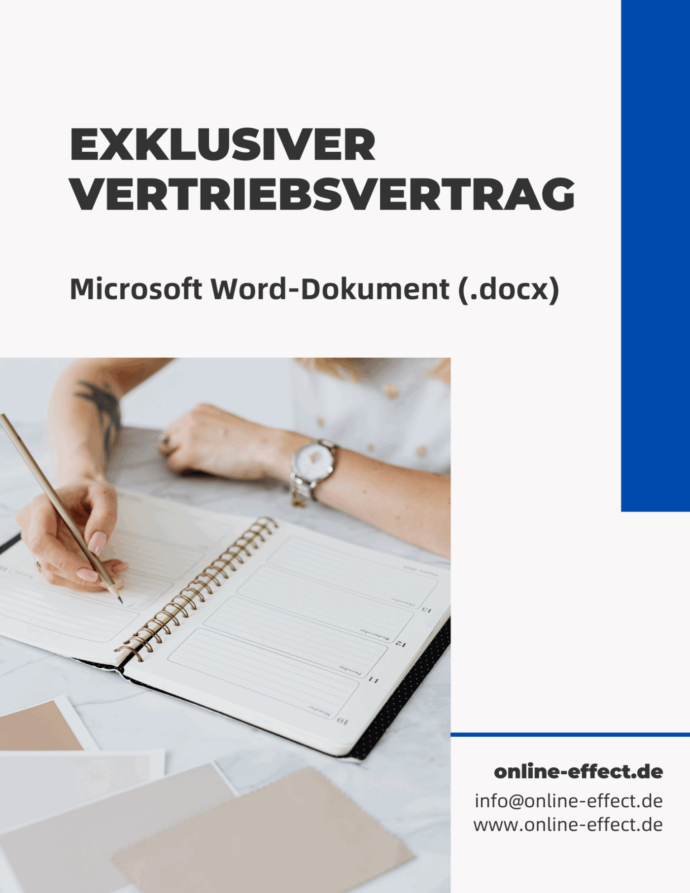 Exklusiver Vertriebsvertrag Microsoft Word-Dokument (.docx)