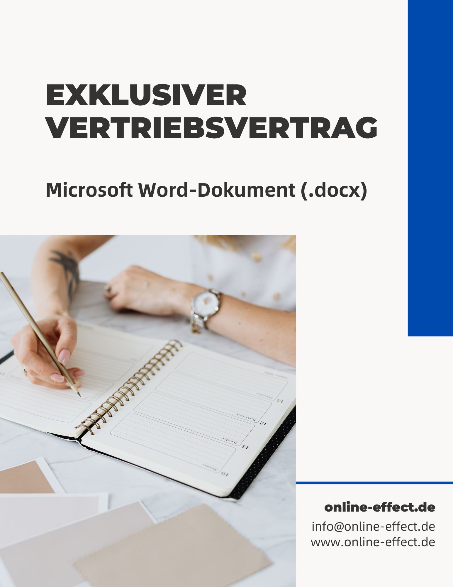 Exklusiver Vertriebsvertrag Microsoft Word-Dokument (.docx)