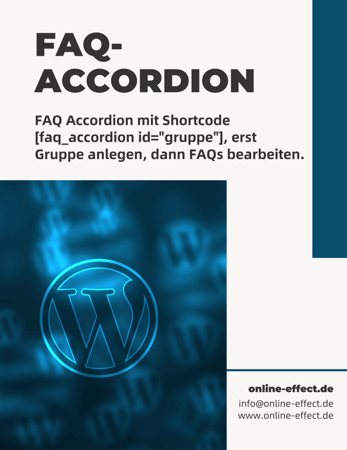 FAQ-Accordion WordPress Plugin