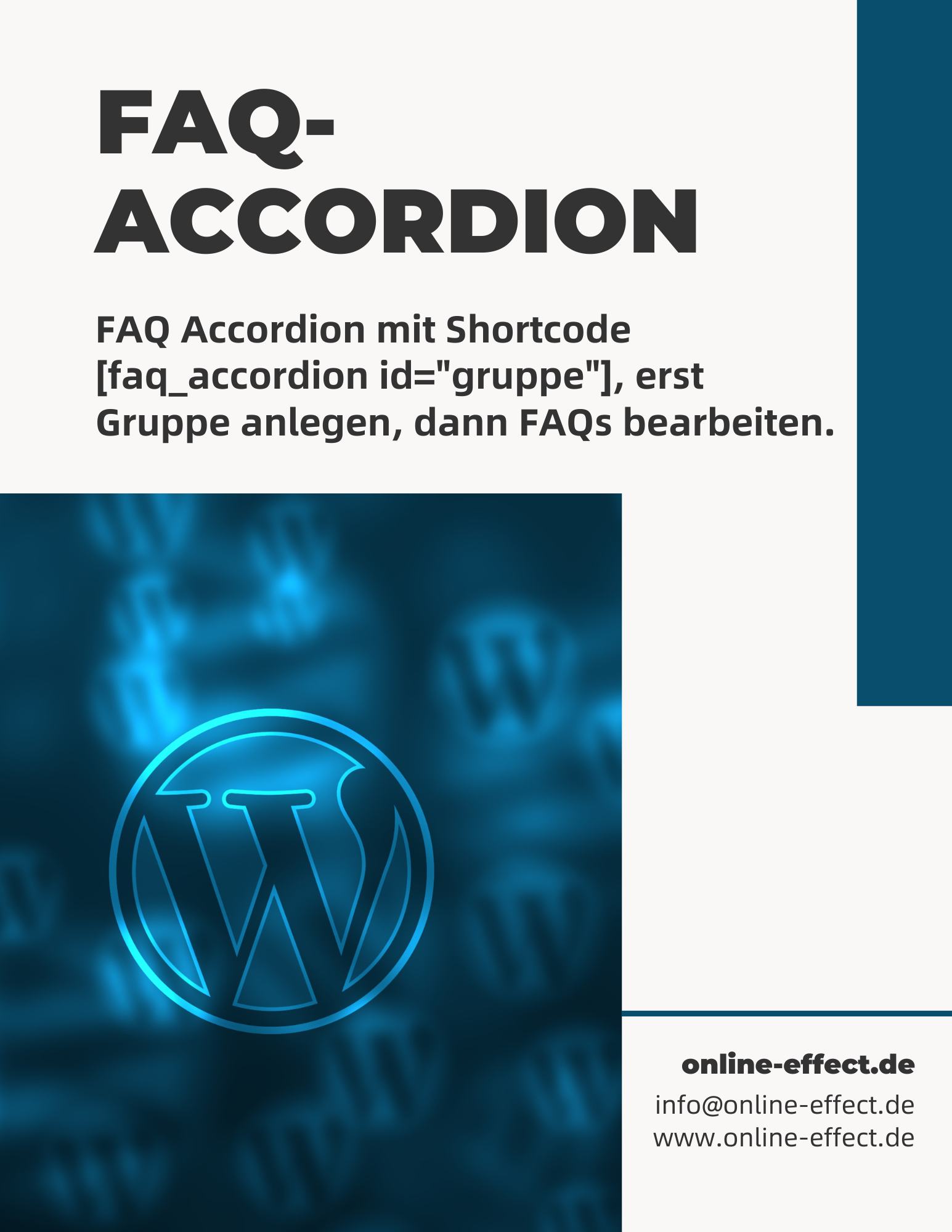 FAQ-Accordion WordPress Plugin