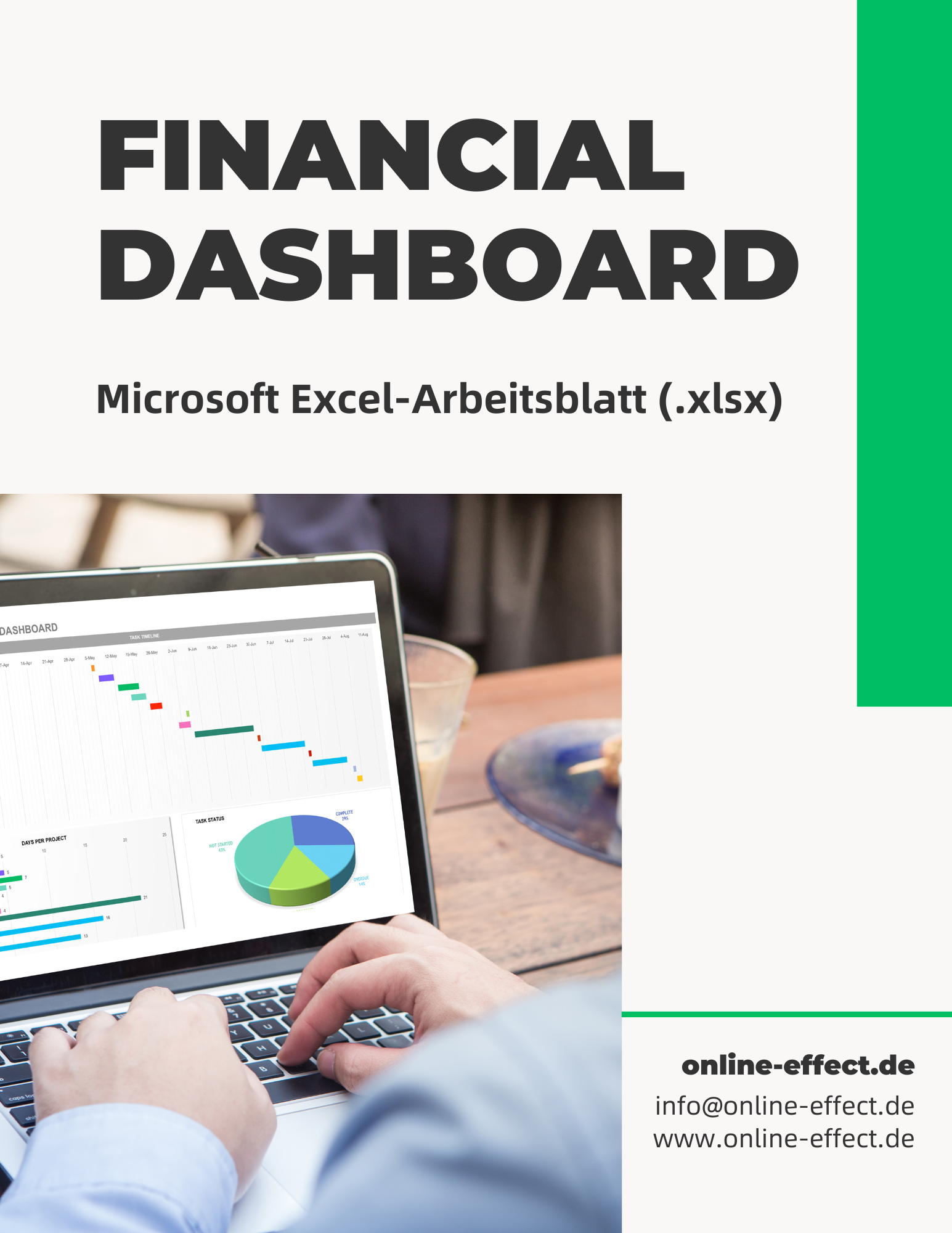 Financial Dashboard Excel Vorlage