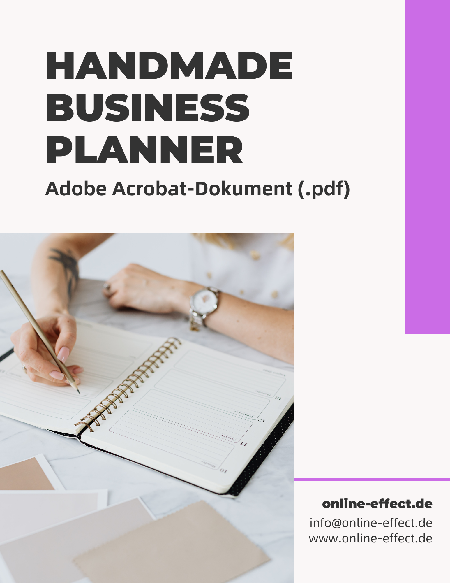 Handmade Business Planner