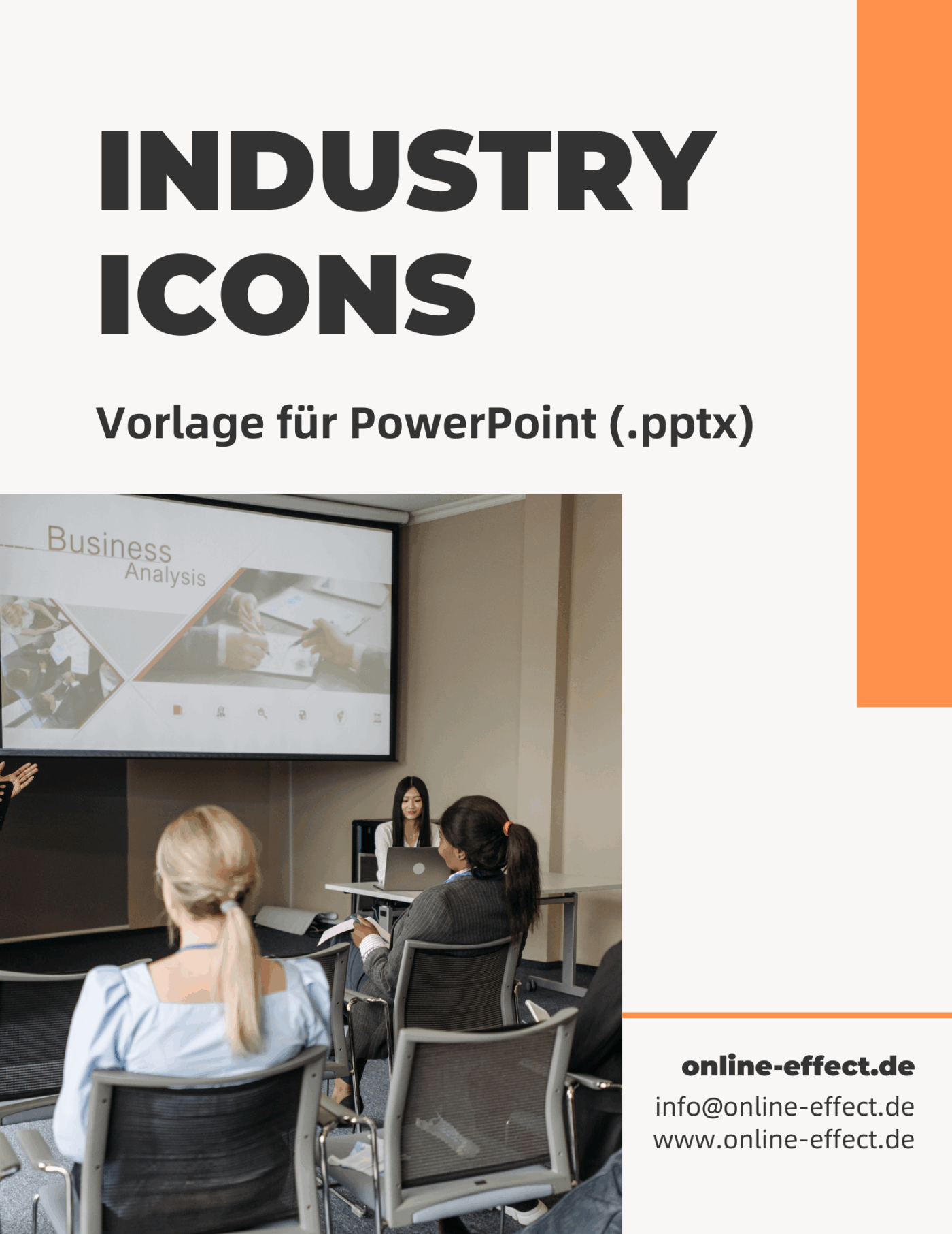 Industry Icons - Vorlage für Powerpoint