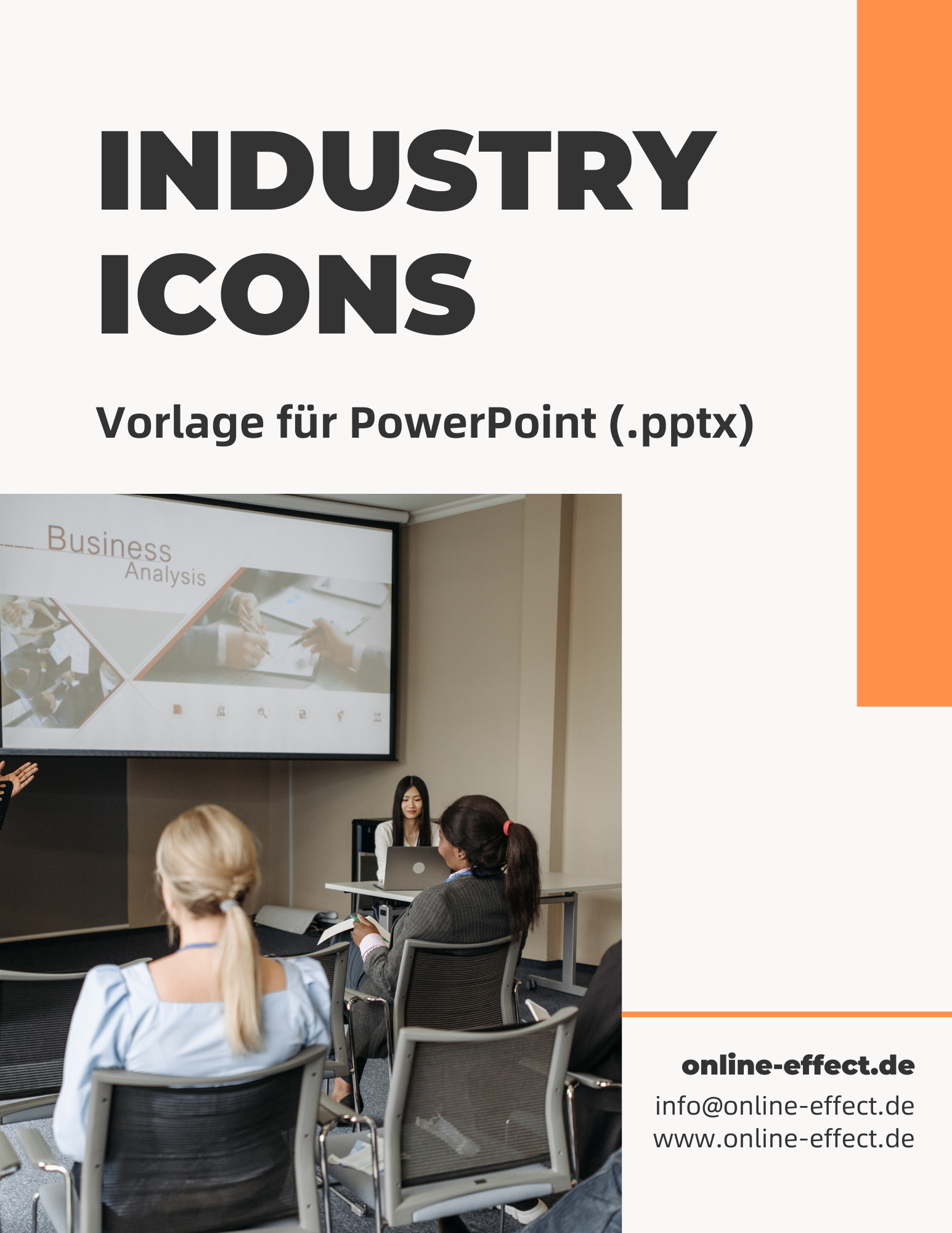 Industry Icons - Vorlage für Powerpoint
