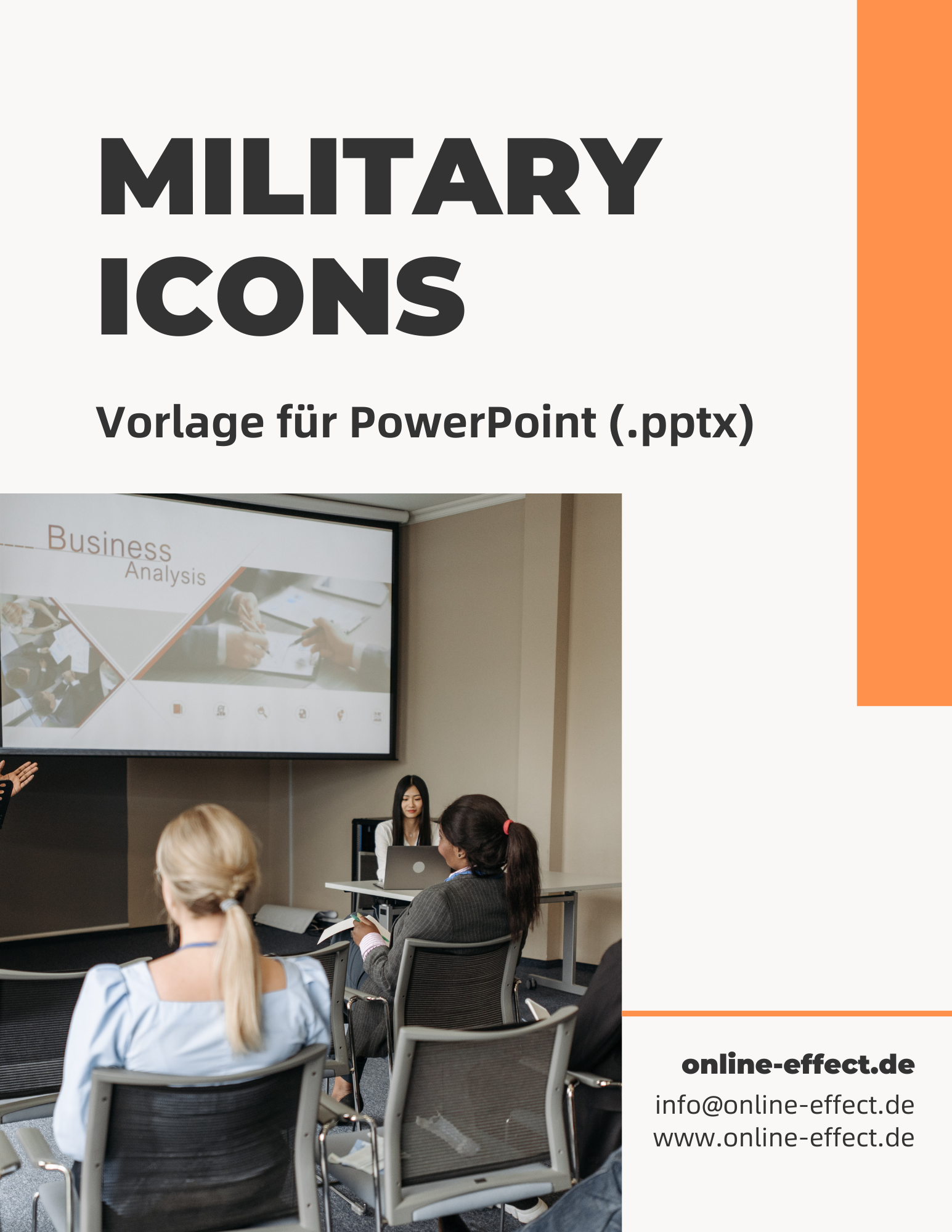 Military Icons - Vorlage für Powerpoint
