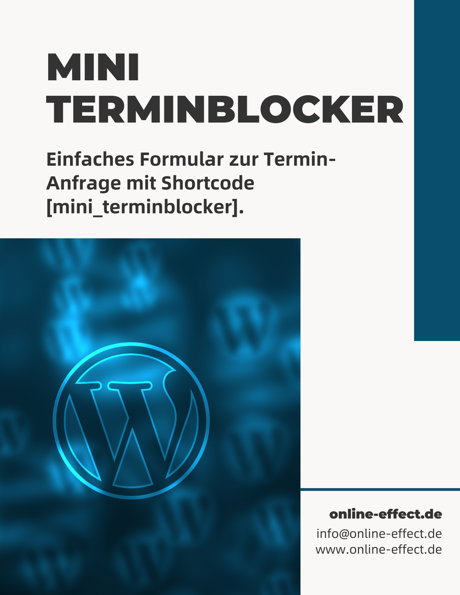 Mini Terminblocker WordPress Plugin