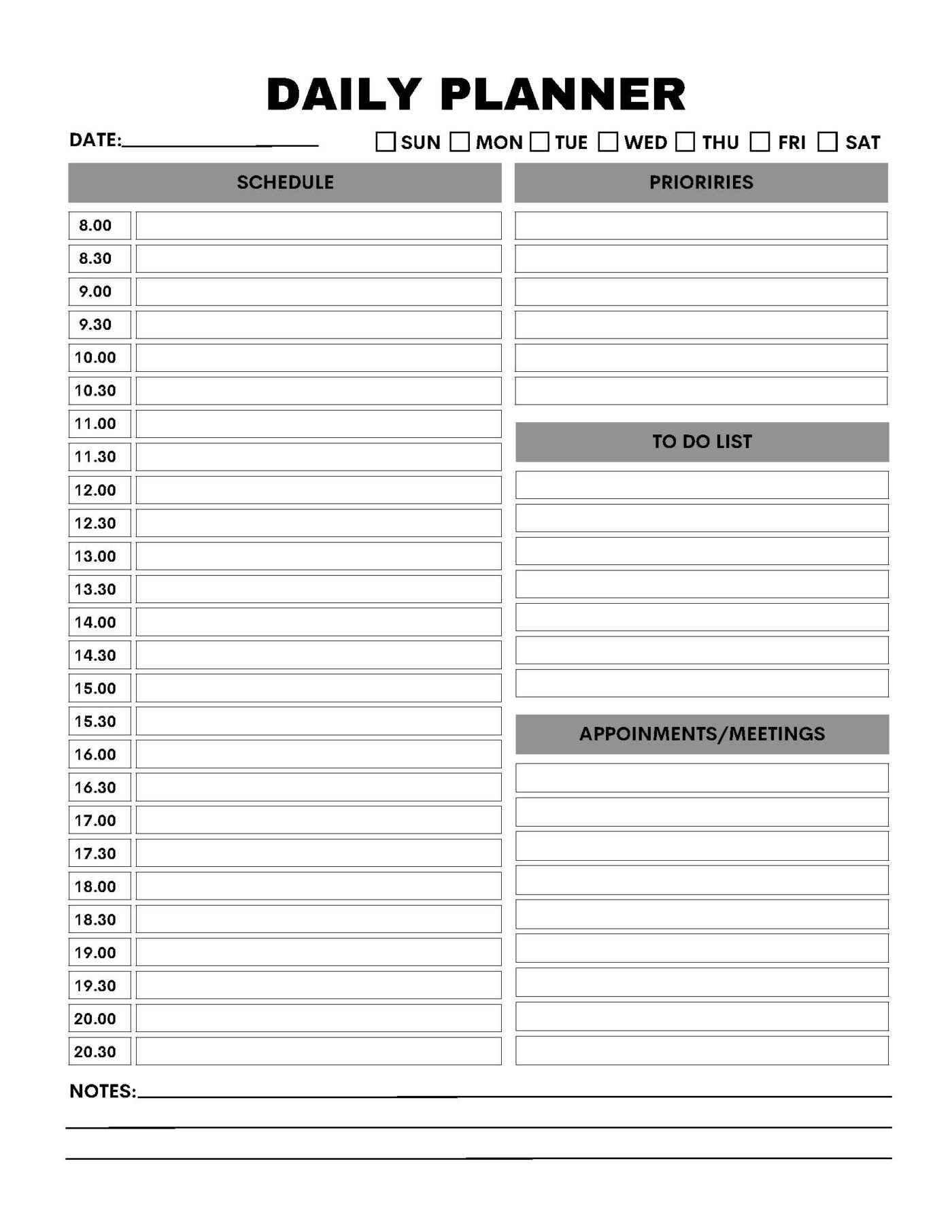 Office Tasks Planner – Bild 12