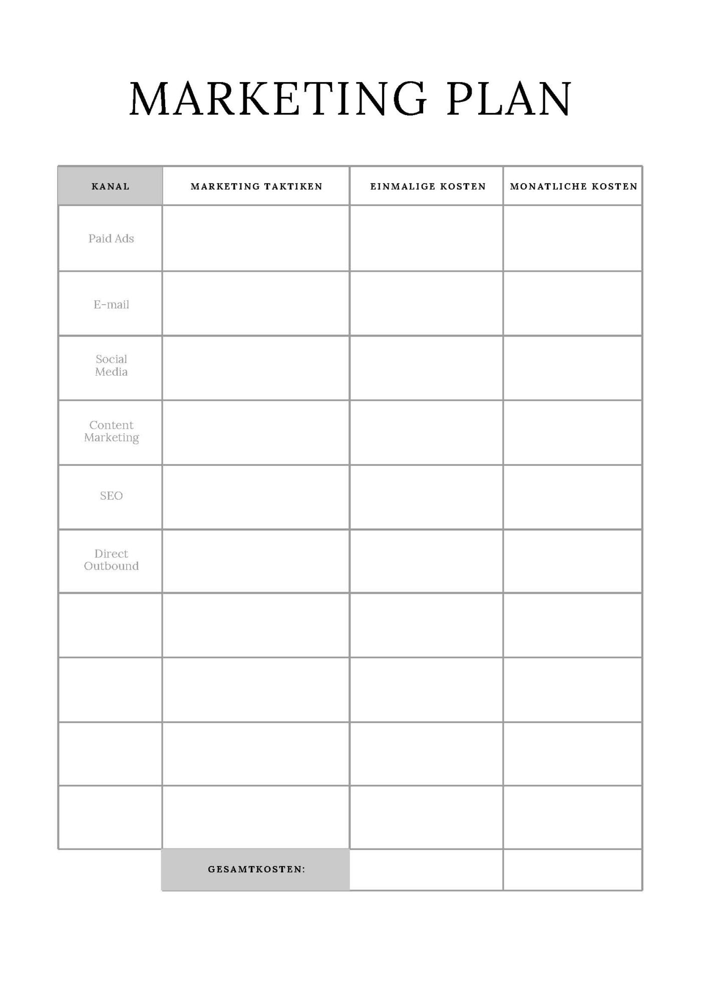Product Launch Planer – Bild 19