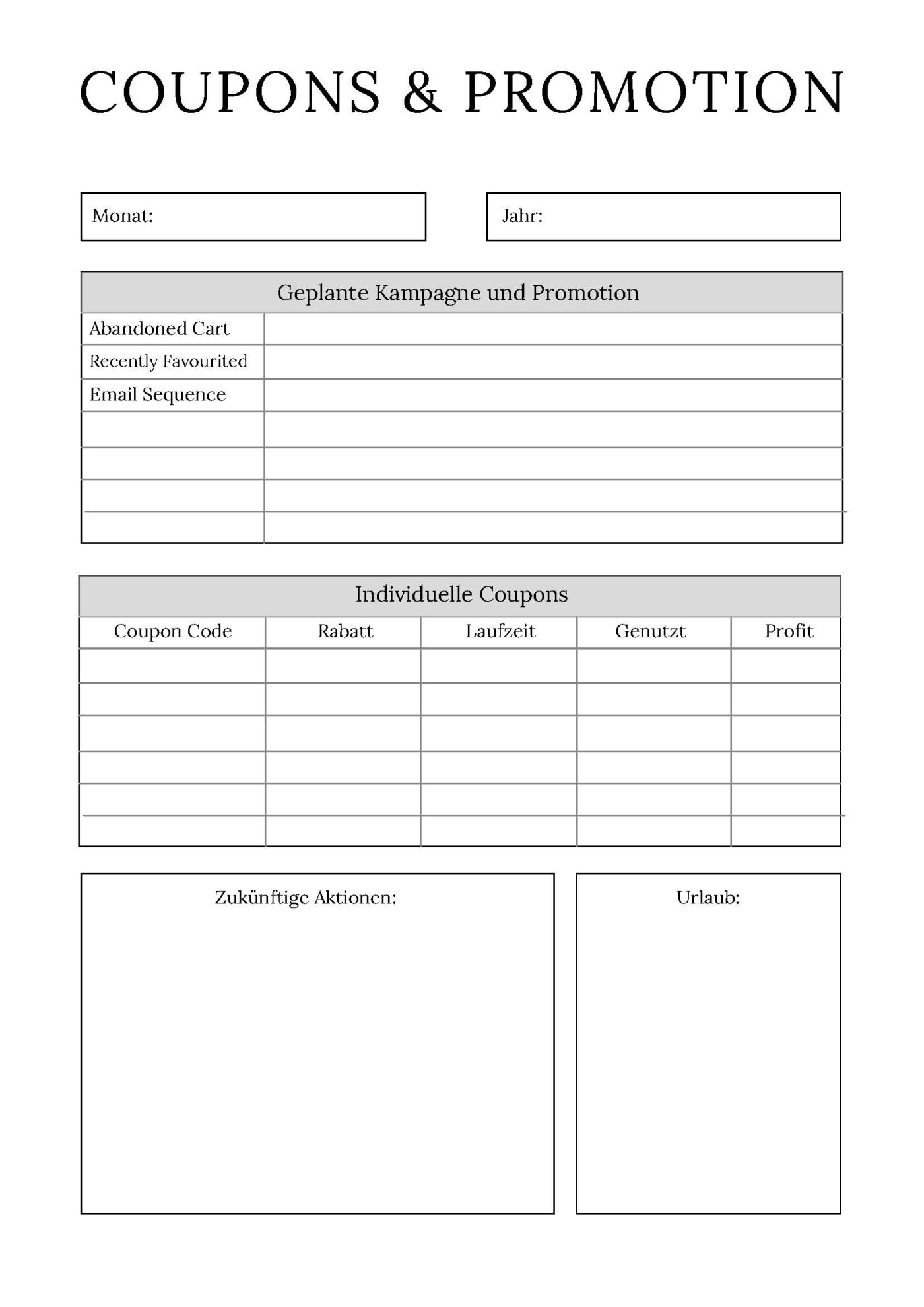 Product Launch Planer – Bild 31