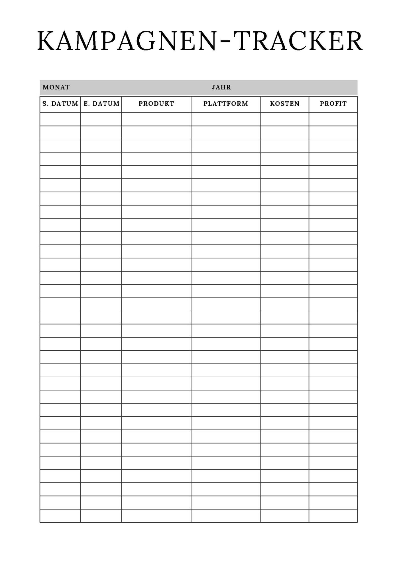 Product Launch Planer – Bild 35