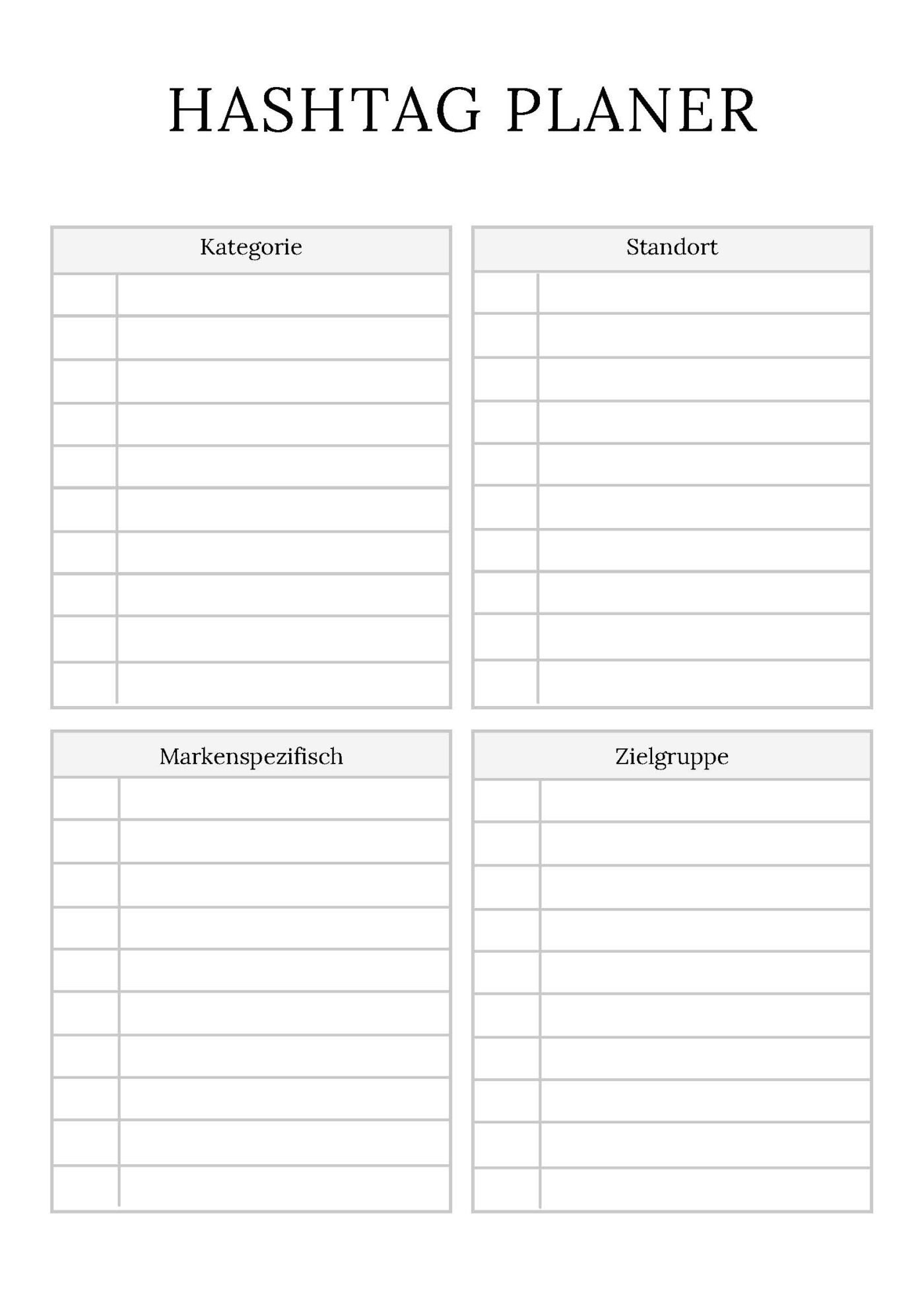Product Launch Planer – Bild 2